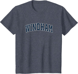 Windham New Hampshire NH Vintage Sports Design Navy Design