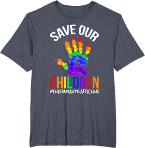 Stop Human Trafficking Save Our Children Awareness