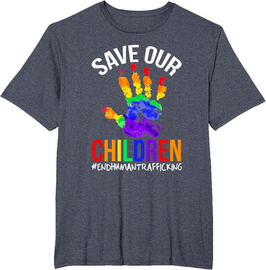 Stop Human Trafficking Save Our Children Awareness