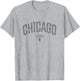 Chicago Illinois Vintage Distressed Illinois Chicago
