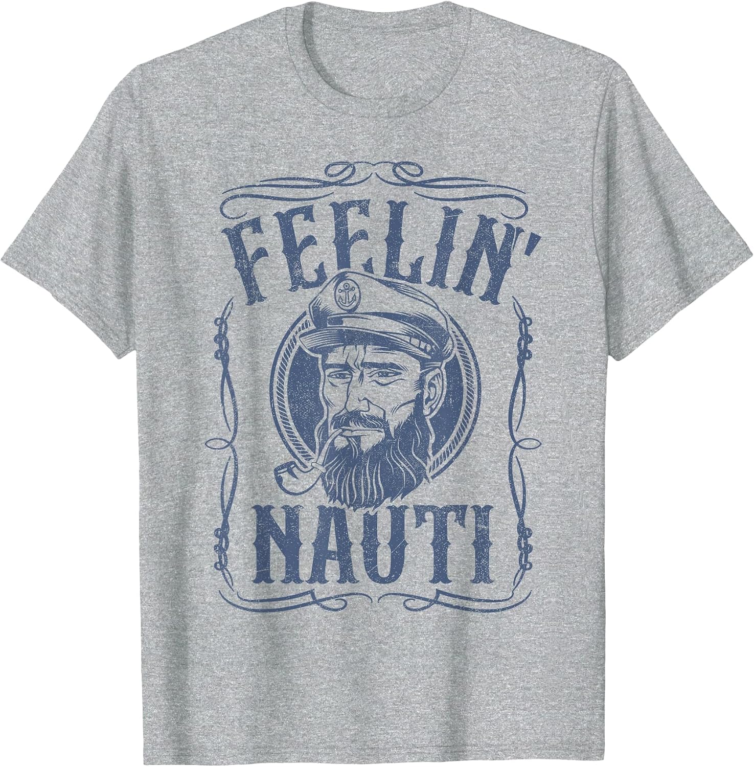 Funny Feelin Nauti Boat Captain Pontoon Sailing Sailor Gift