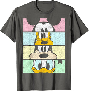 Disney Mickey and Friends Group Comic Panels