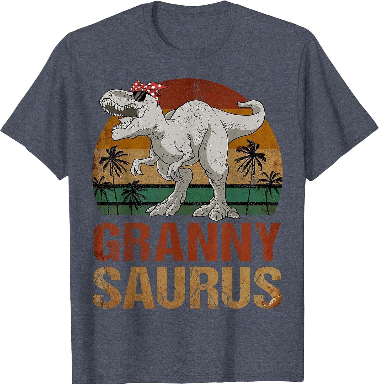 Grannysaurus T Rex Dinosaur Granny Saurus Retro Mother's Day