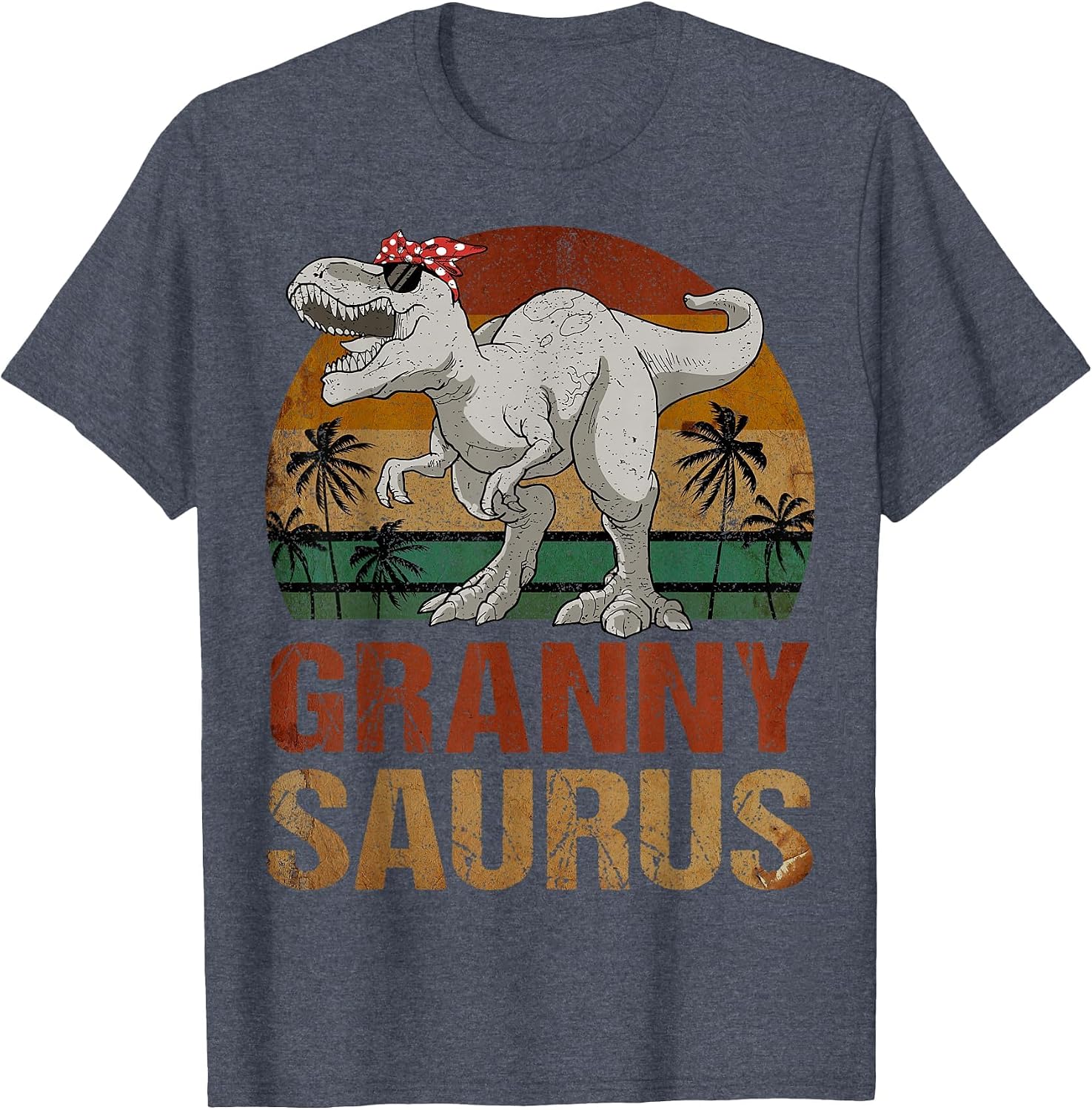 Grannysaurus T Rex Dinosaur Granny Saurus Retro Mother's Day