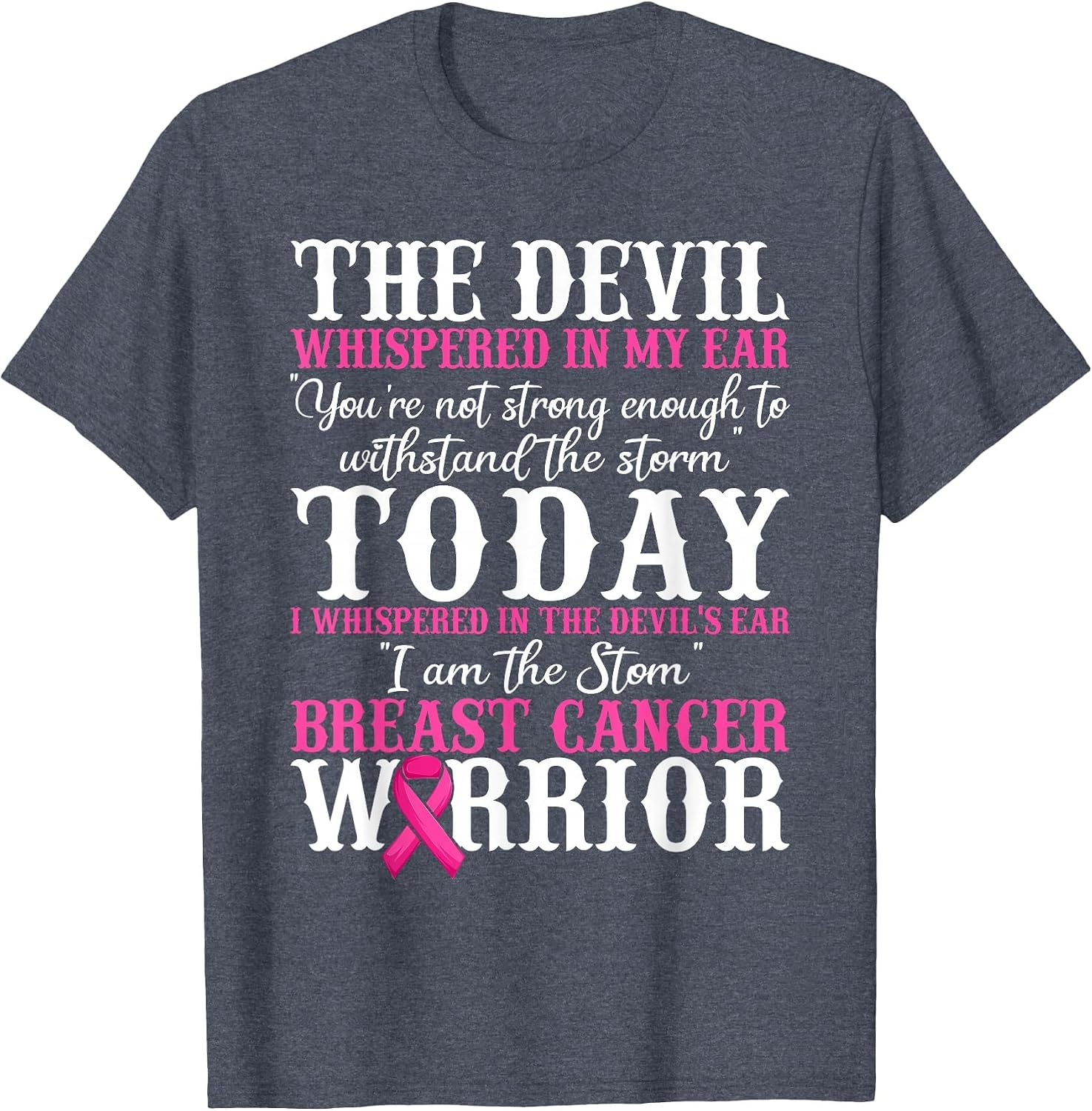 I Am The Storm Breast Cancer Warrior Pink Breast Cancer