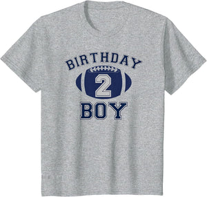 Kids 2 Year Old Cowboy Birthday Dallas Fan Shirt