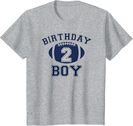 Kids 2 Year Old Cowboy Birthday Dallas Fan Shirt