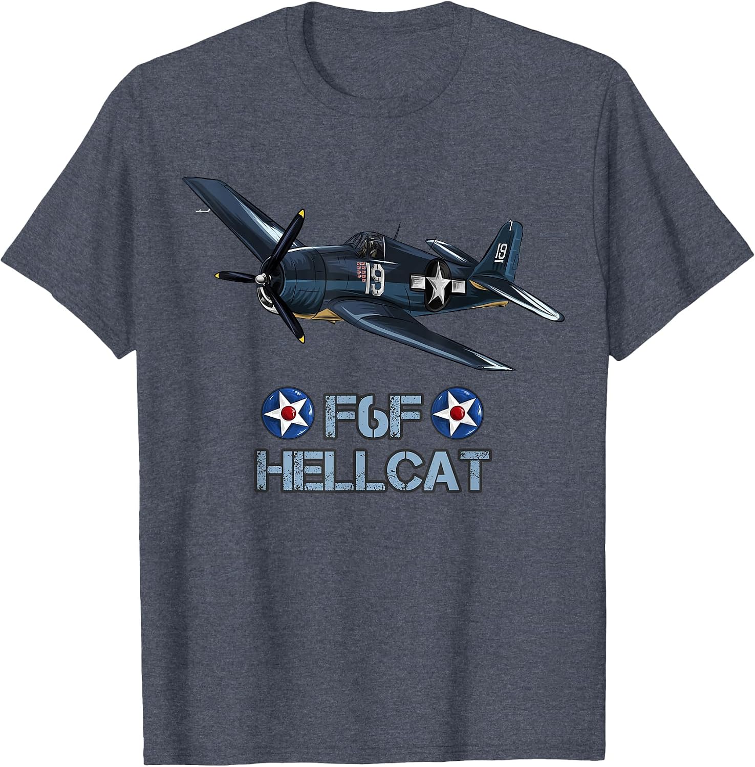 World War 2 F6F Hellcat Fighter Airplane