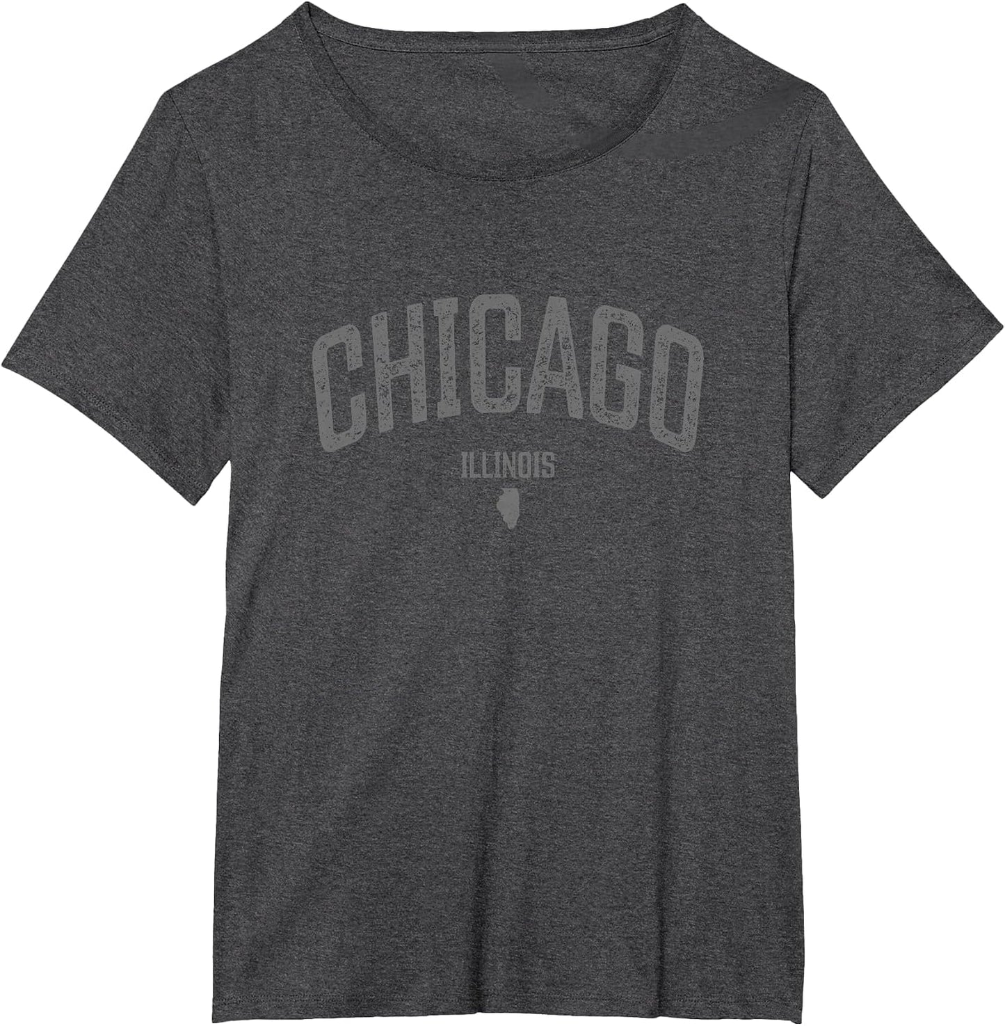 Chicago Illinois Vintage Distressed Illinois Chicago
