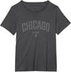 Chicago Illinois Vintage Distressed Illinois Chicago