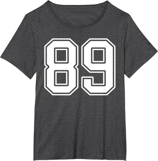 Number 89 Fan Player Jersey Style #89 Men Women Kids