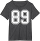 Number 89 Fan Player Jersey Style #89 Men Women Kids