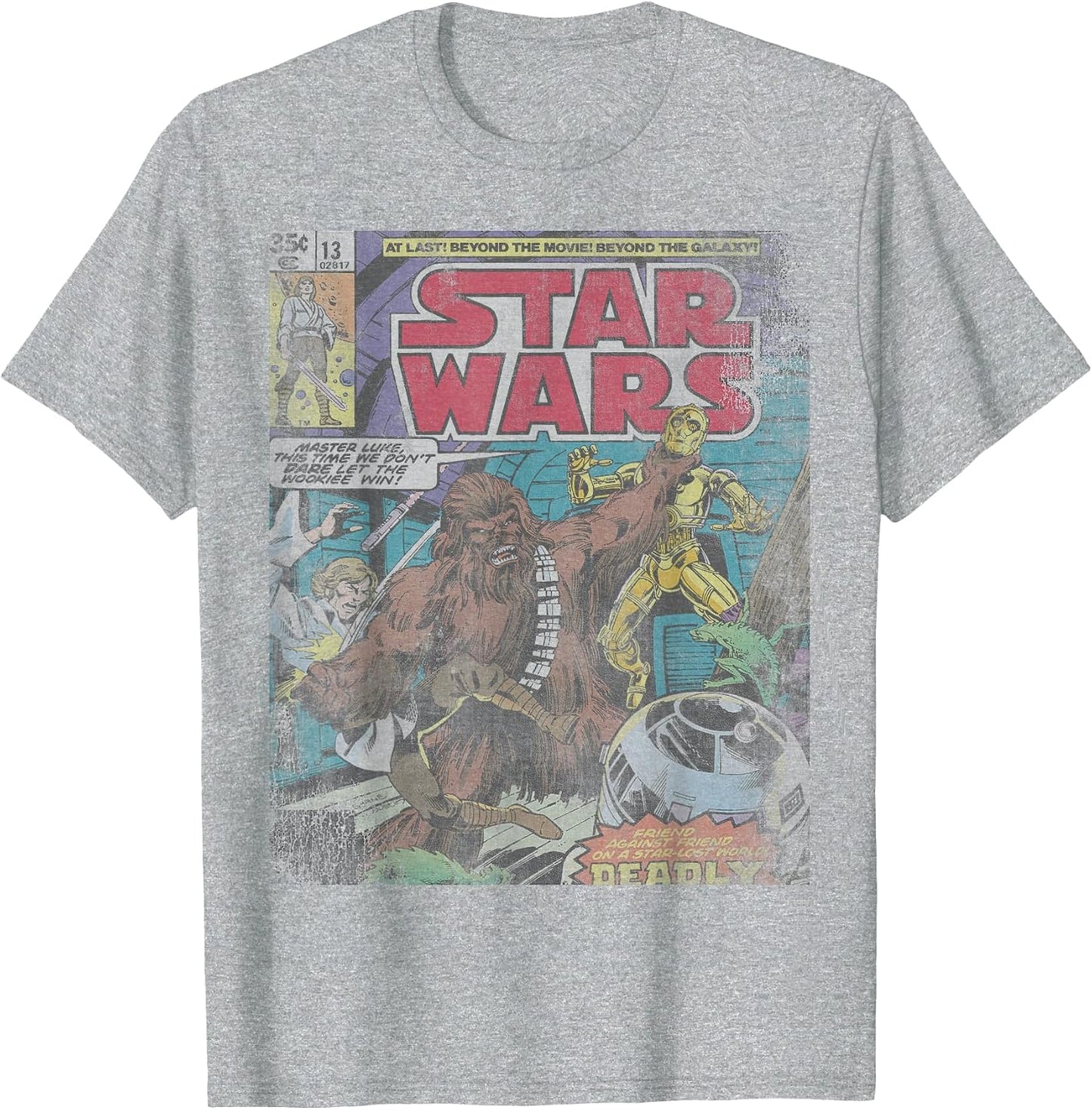 Star Wars Chewbacca Wookiee Win Retro Comic Cover