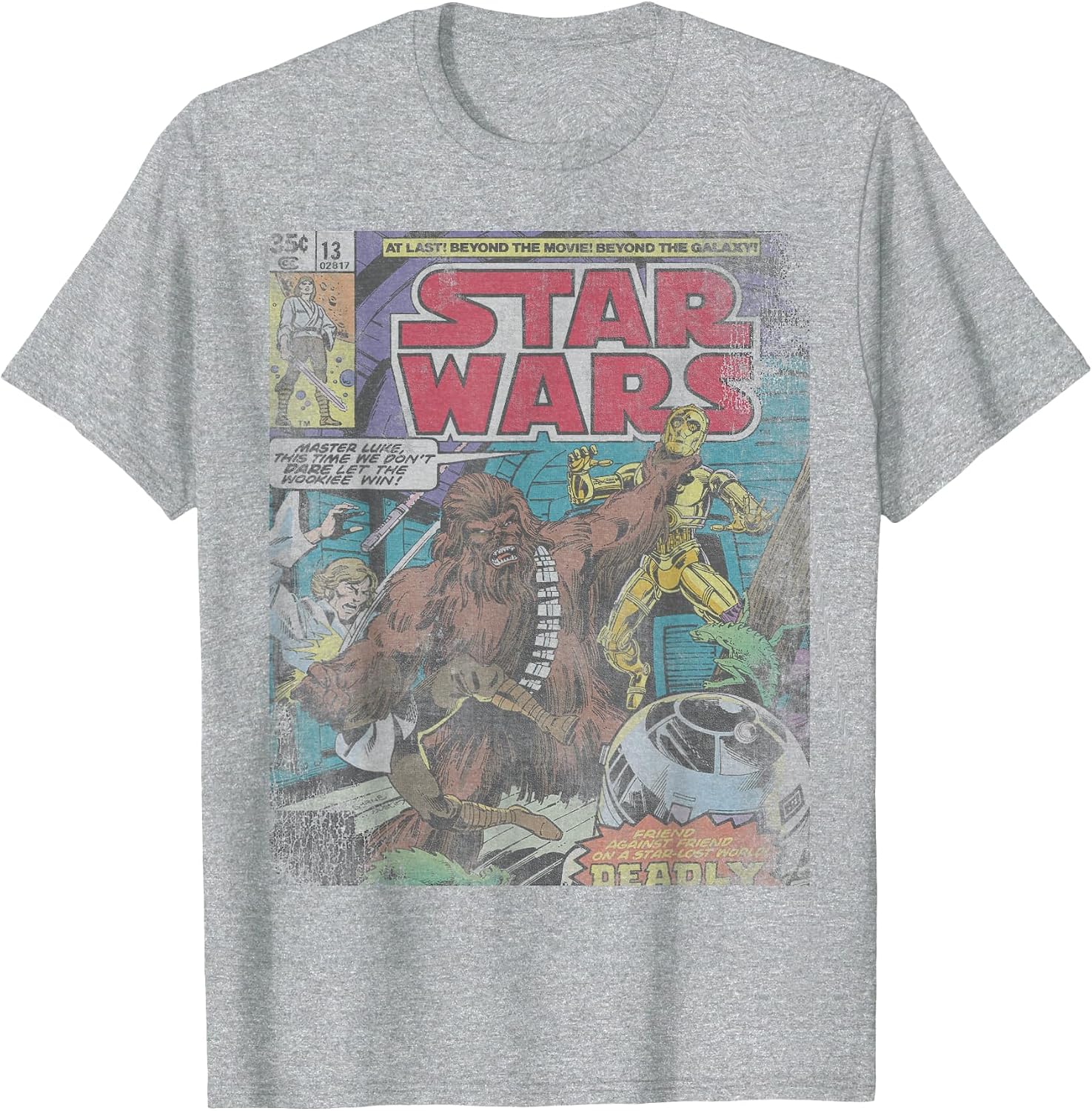 Star Wars Chewbacca Wookiee Win Retro Comic Cover