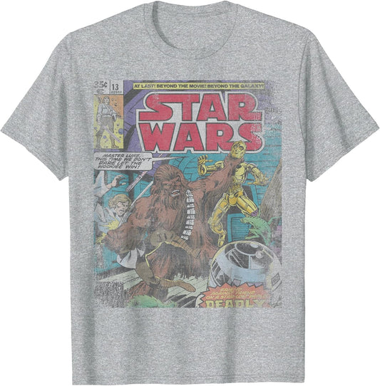 Star Wars Chewbacca Wookiee Win Retro Comic Cover
