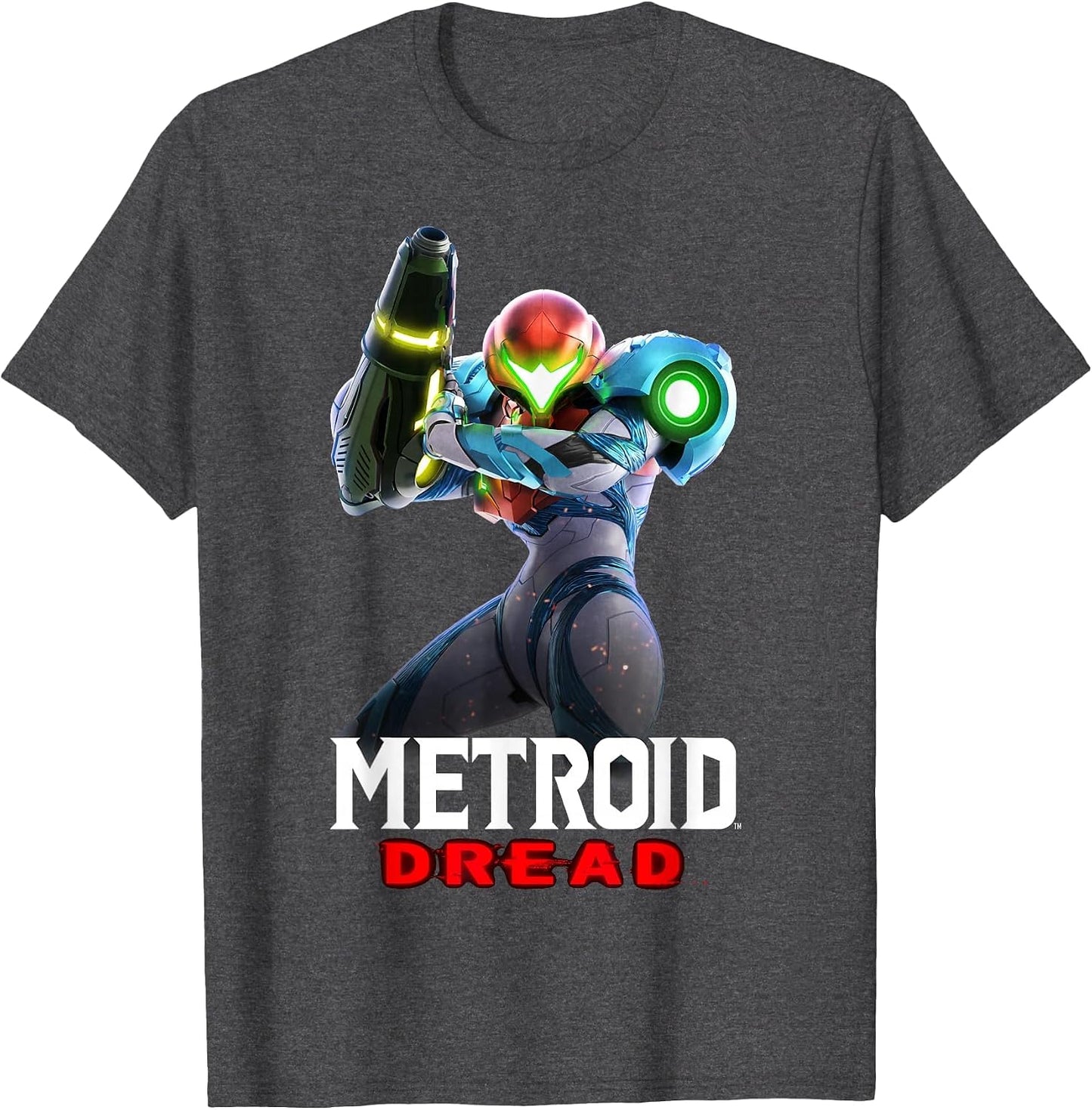 Metroid Dread Samus Aran Standing Nintendo Hero Poster