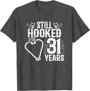 Married 31 Years - Fishing Couple - 31st Wedding Anniversary