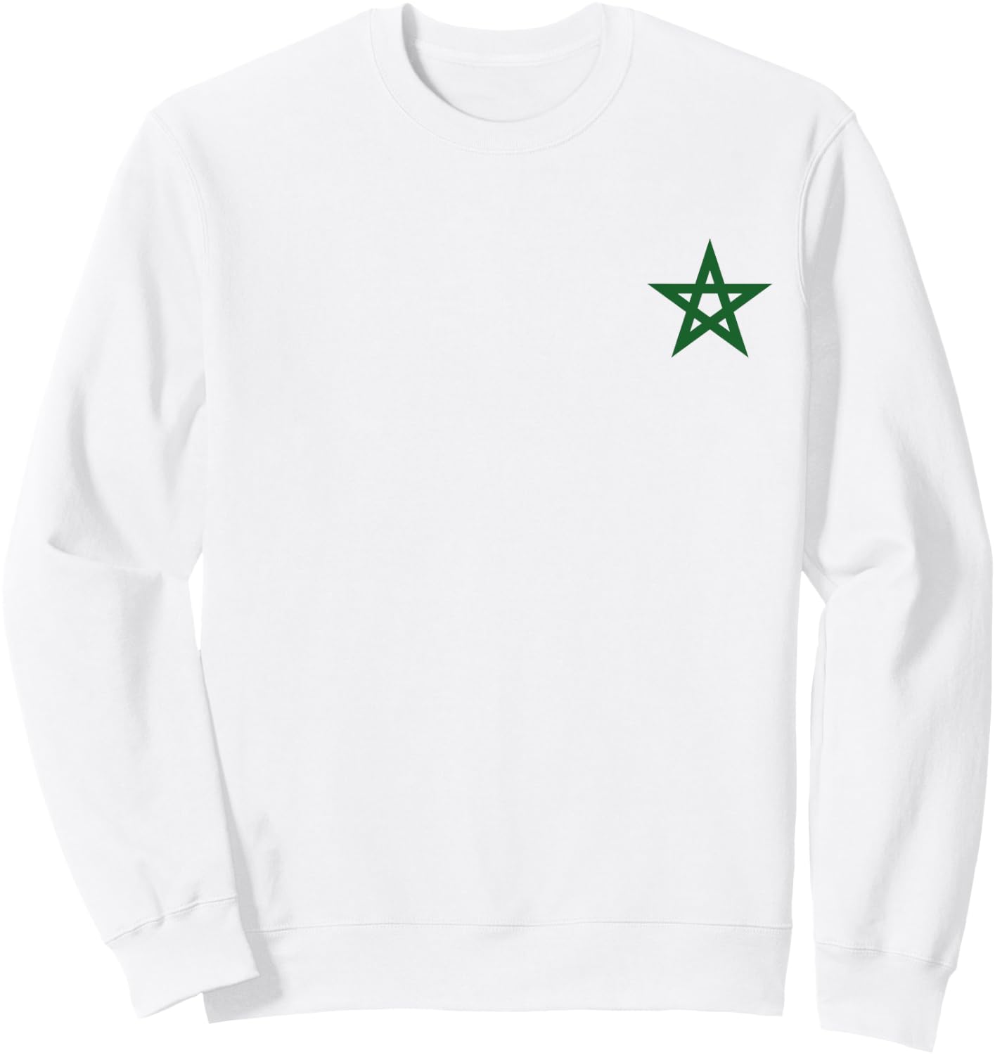 Morocco Flag Moroccan Soccer Supporter women kids Sweatshirt - Sweatshirt | White