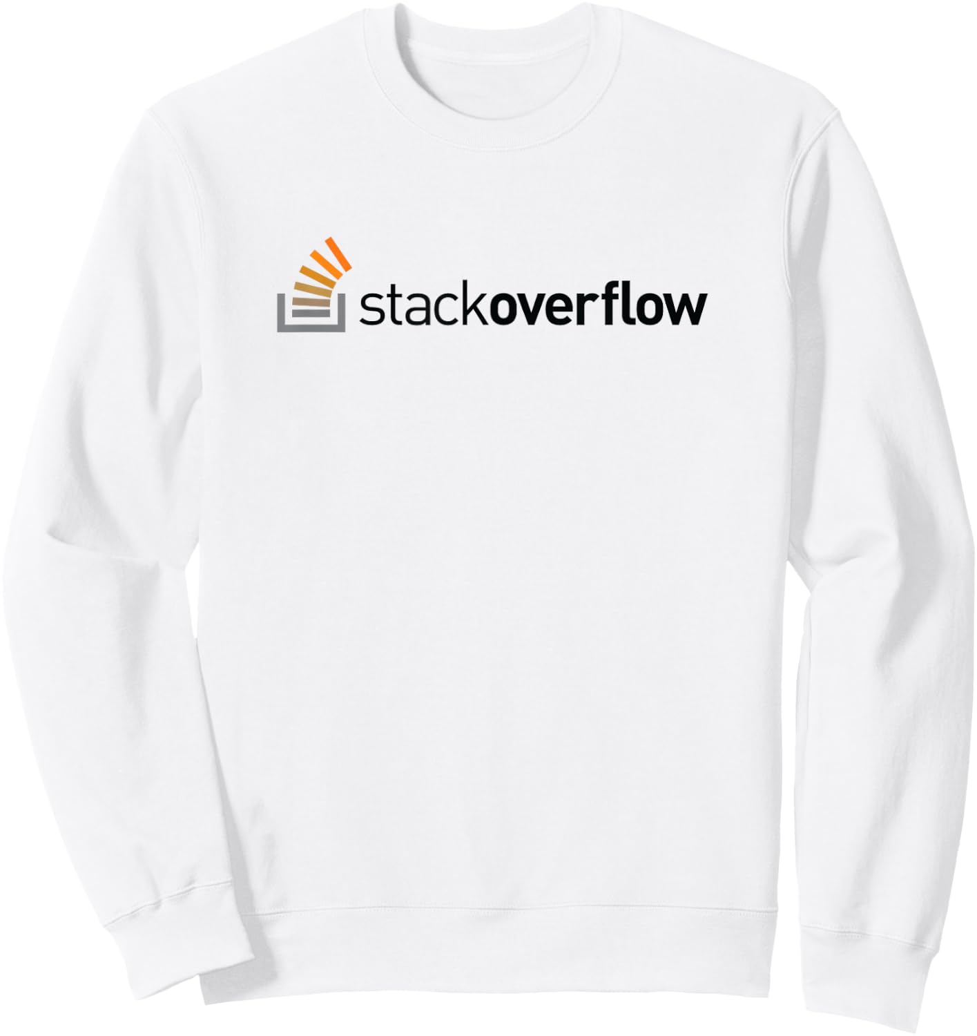 Stack Overflow - Software Programming, Computer Science v.1 Sweatshirt - Sweatshirt | White