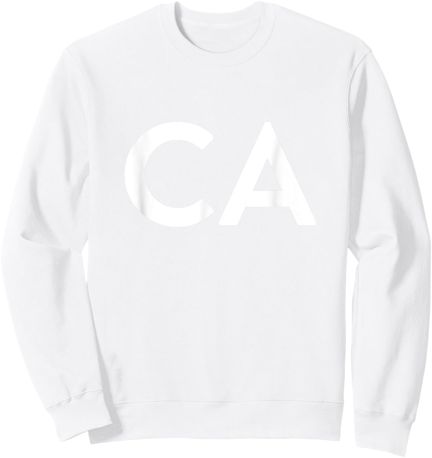 CA - Canada Three Part Combo Design - Canadian Flag Part 1 Sweatshirt - Sweatshirt | White