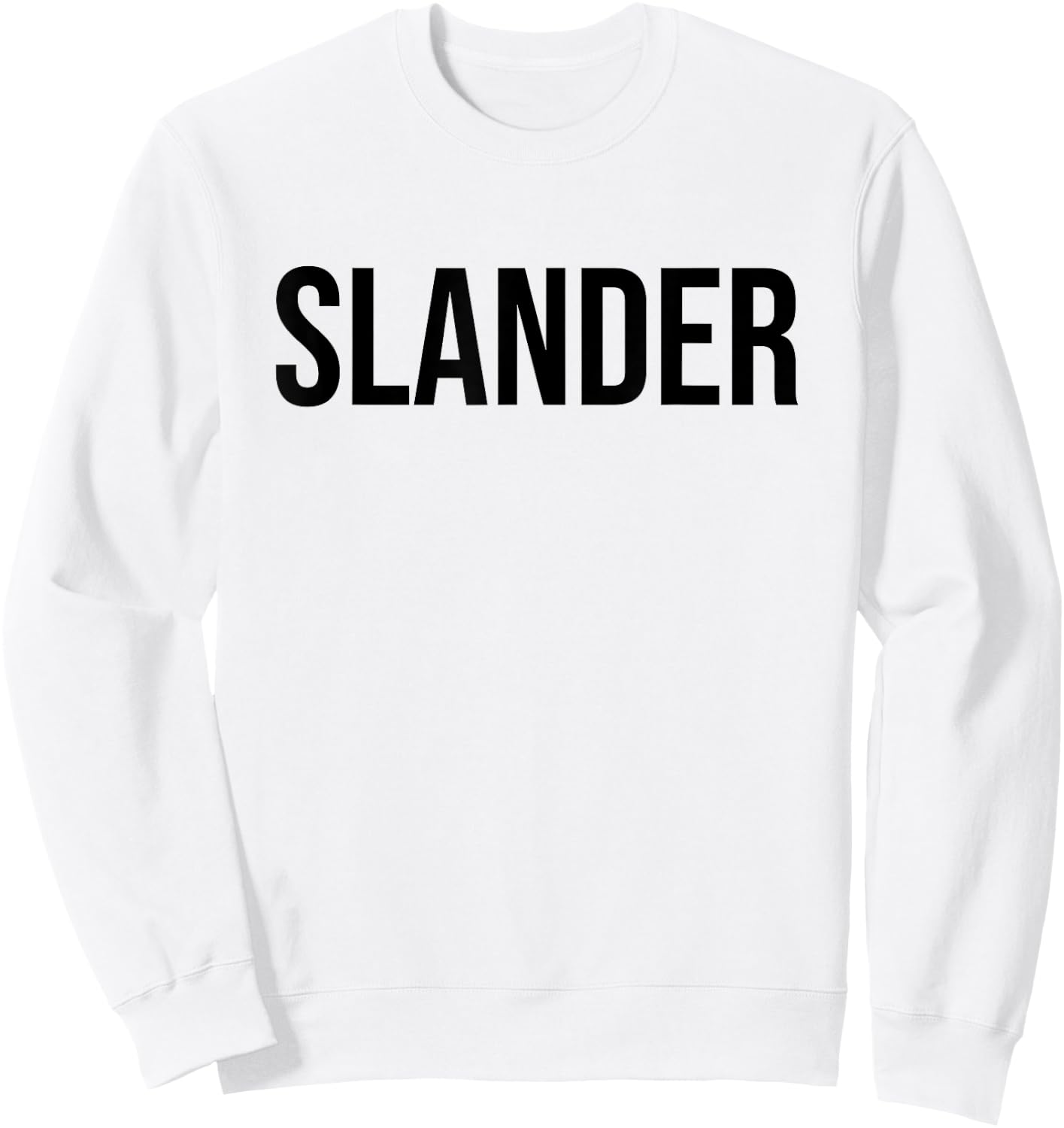 Slander Sweatshirt - Sweatshirt | White