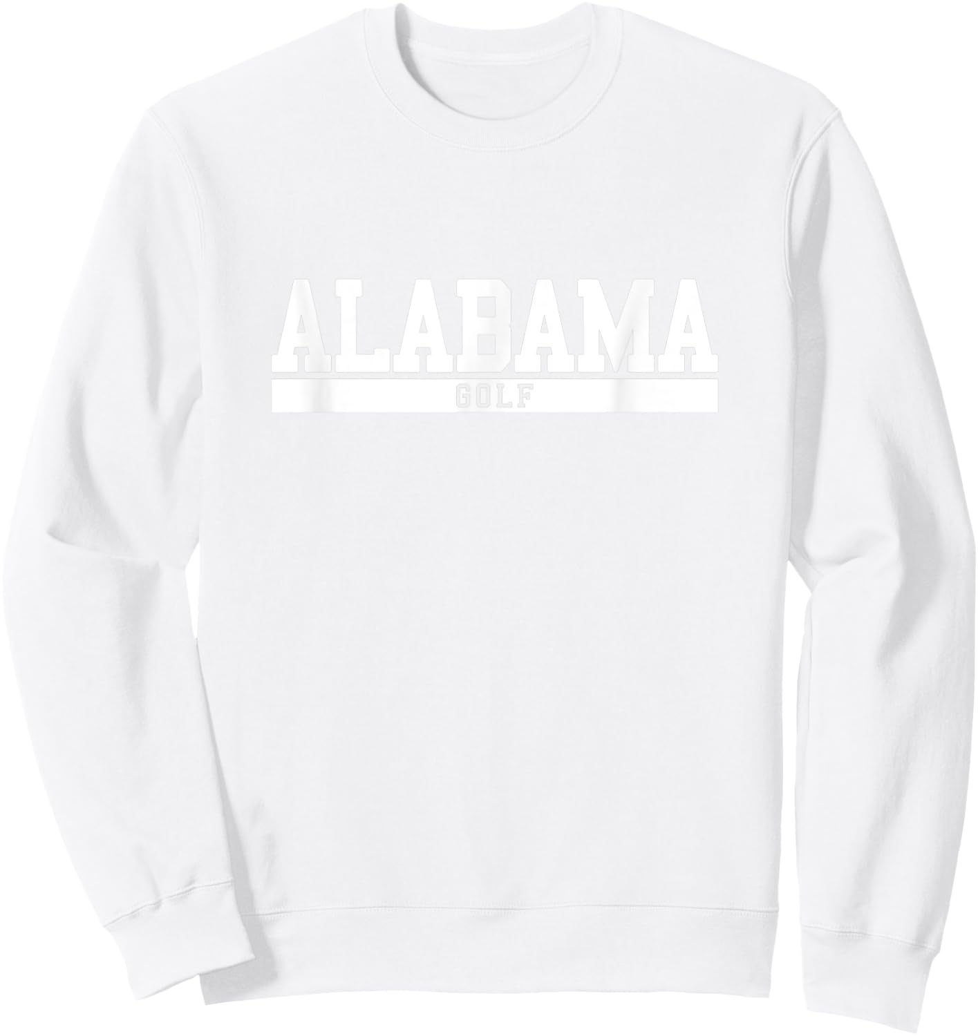 Alabama Golf Sweatshirt - Sweatshirt | White