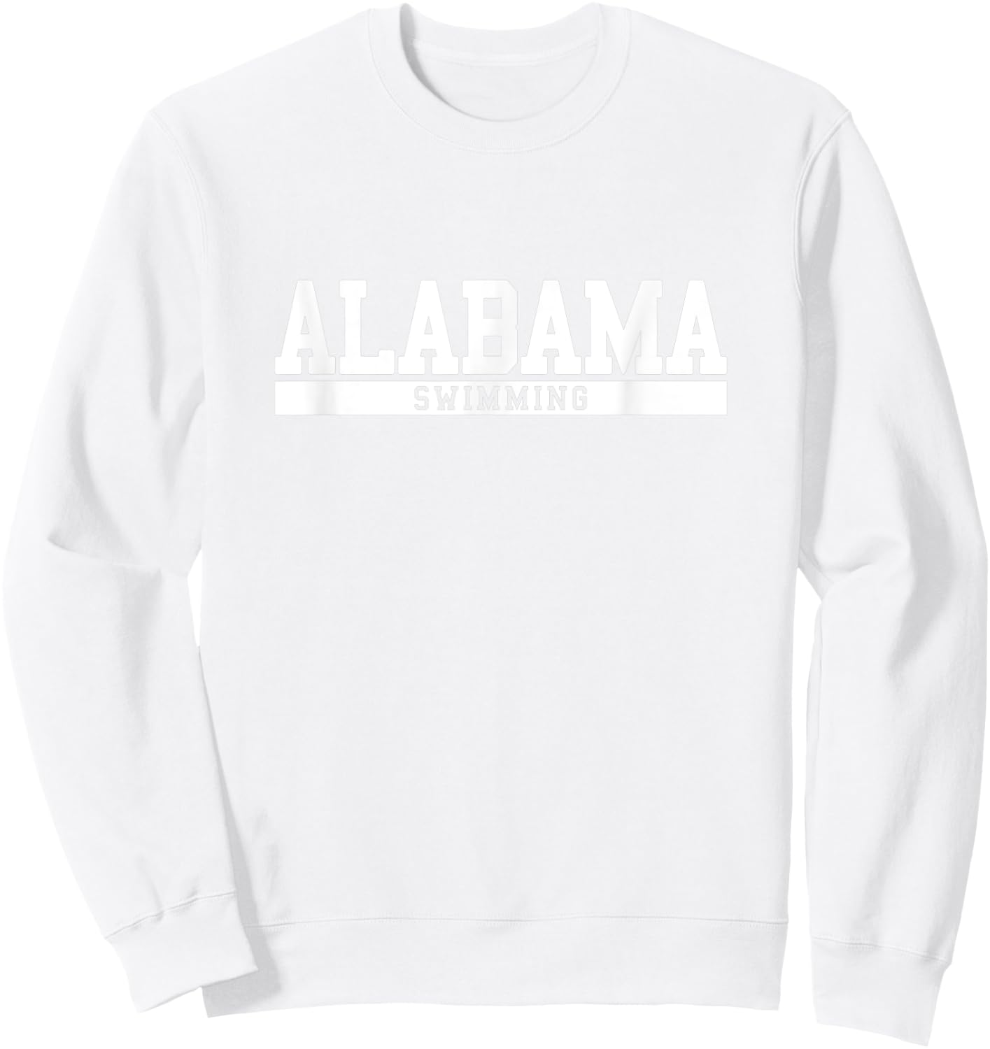 Alabama Swimming Sweatshirt - Sweatshirt | White