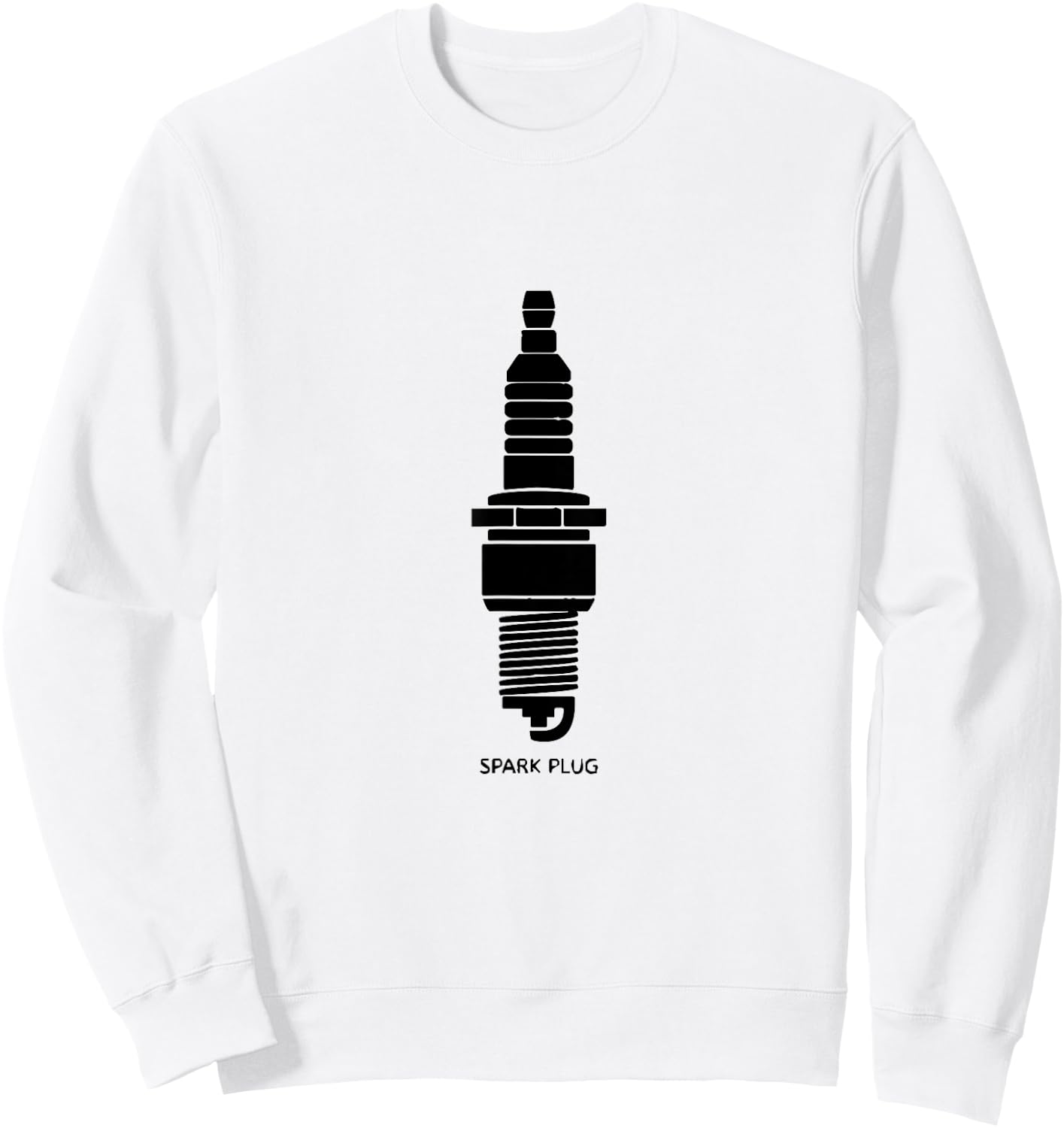 Spark Plug Sweatshirt - Sweatshirt | White