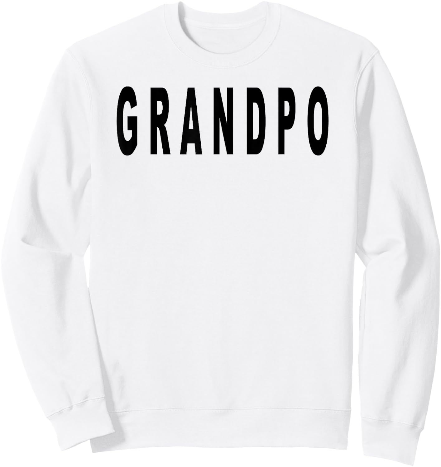Grandpo For Grandpa Abuelo Sweatshirt - Sweatshirt | White