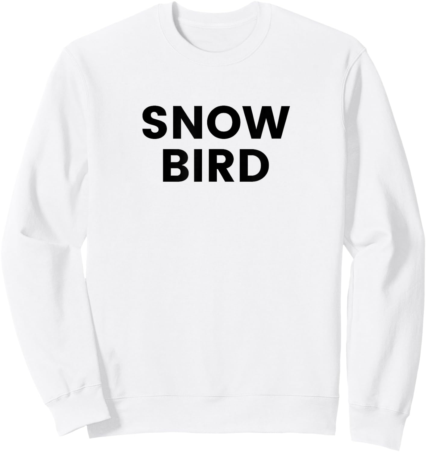Snow Bird Sweatshirt - Sweatshirt | White