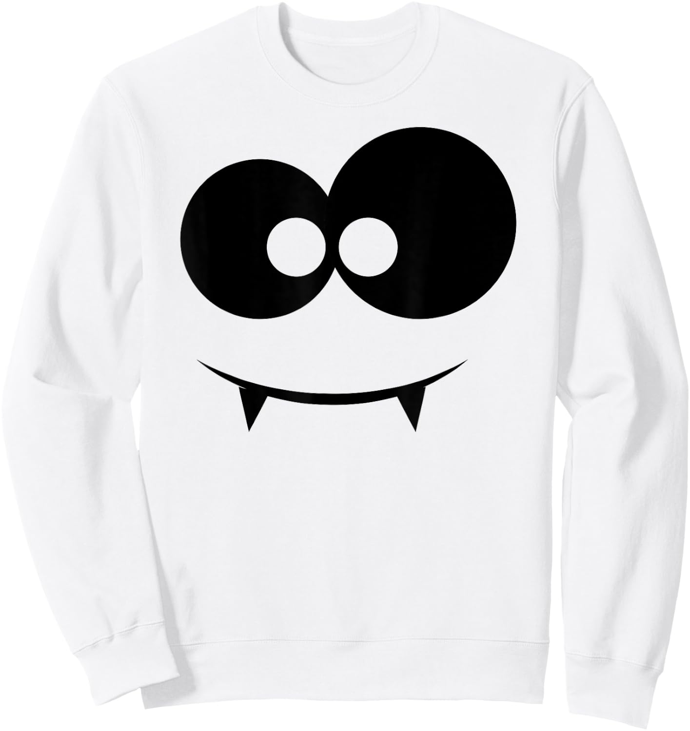 Halloween Ghost Shirt Costume (Ghost Face shirt) Sweatshirt - Sweatshirt | White