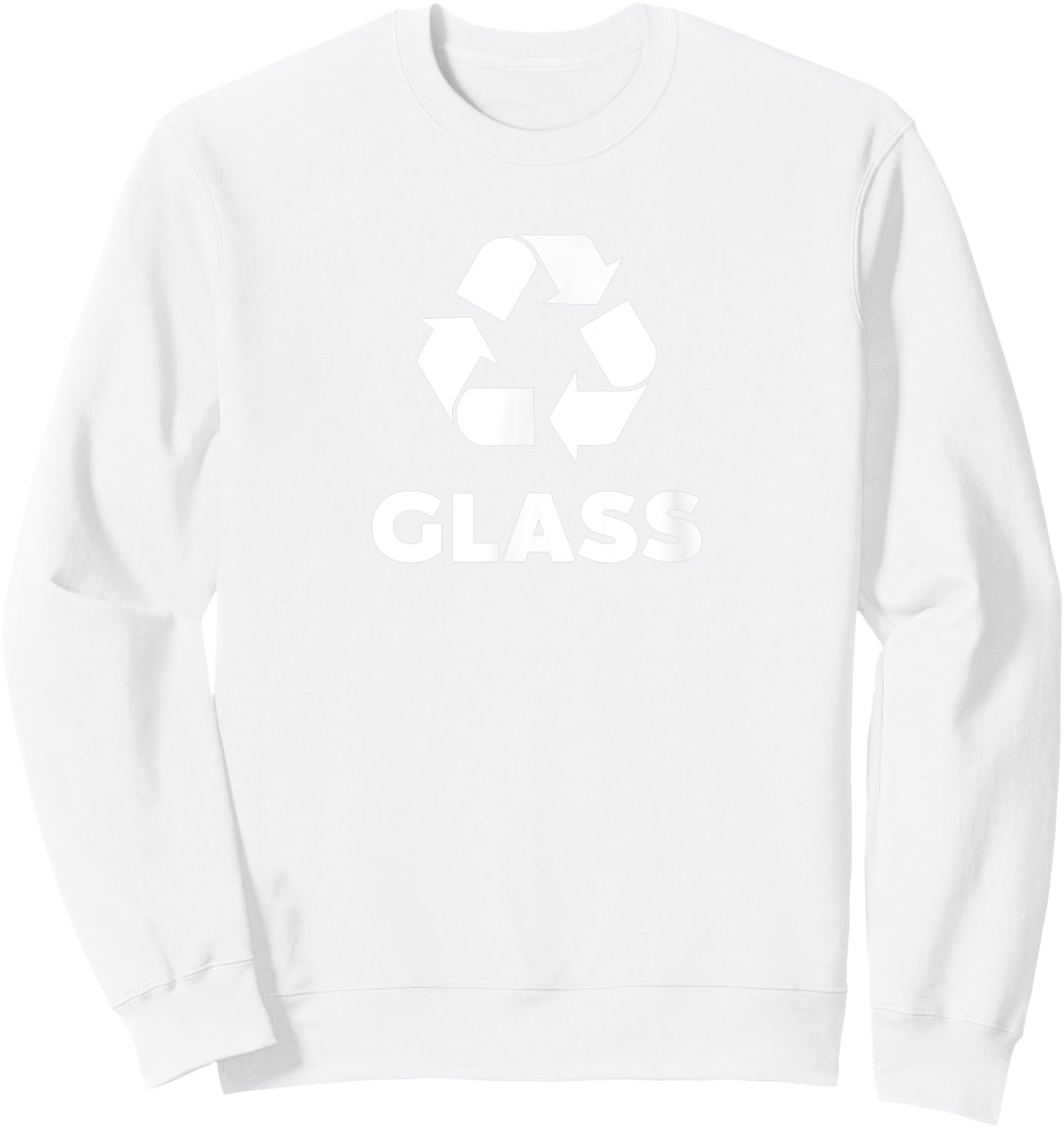 Recycling garbage Trash can Halloween Group Costumes glass Sweatshirt - Sweatshirt | White
