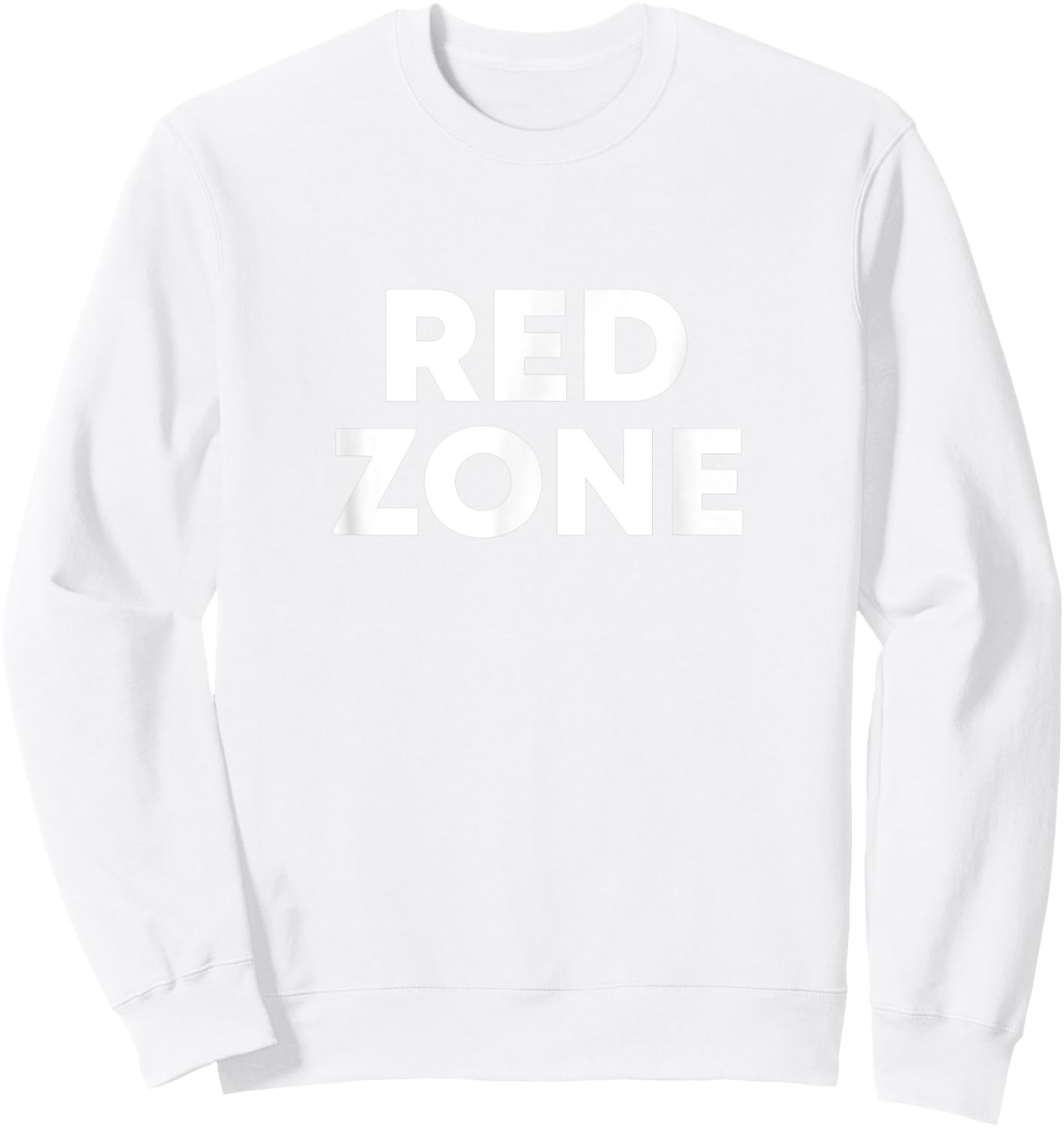 Red Zone Sweatshirt - Sweatshirt | White
