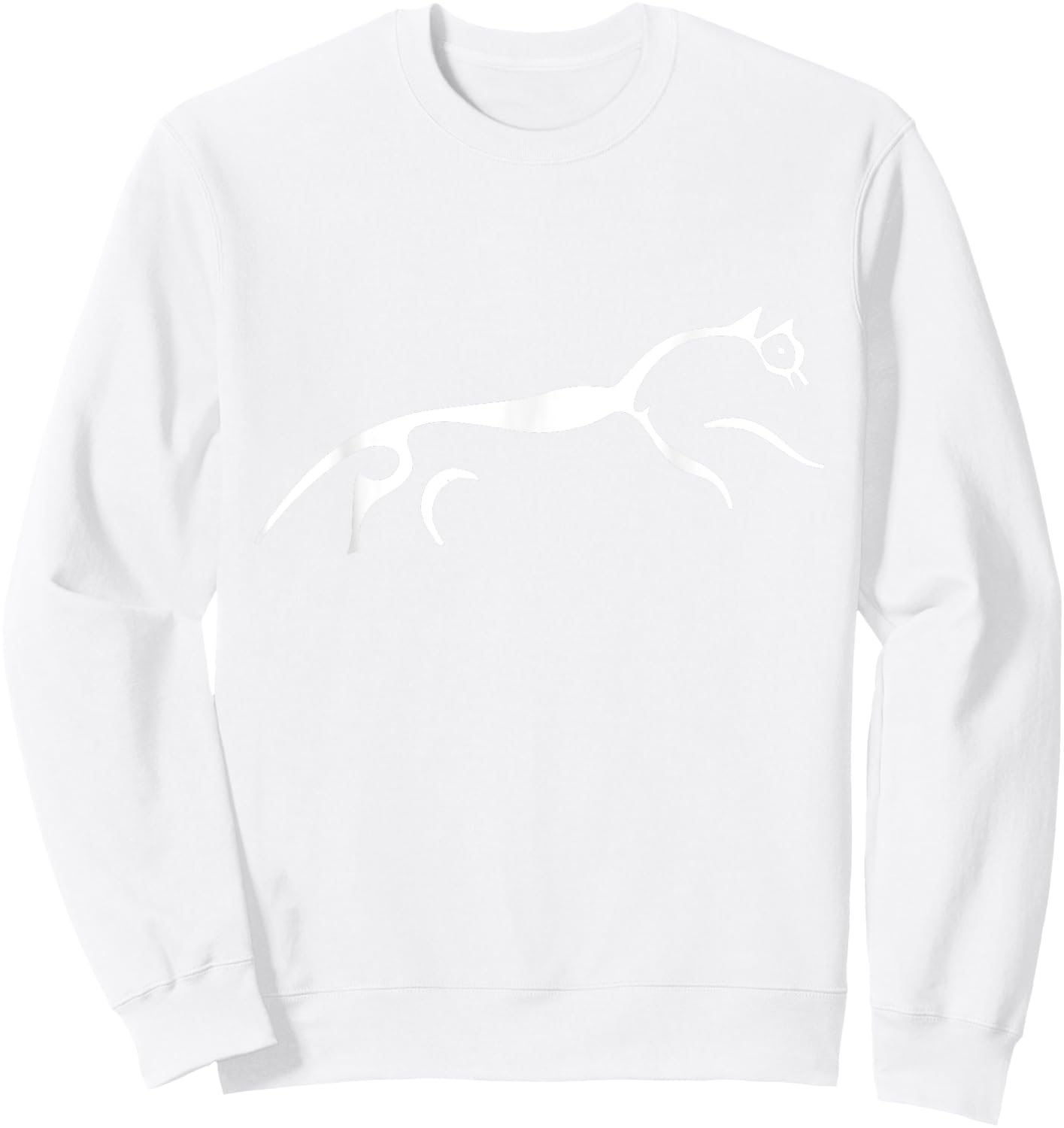 Uffington White Horse Sweatshirt - Sweatshirt | White