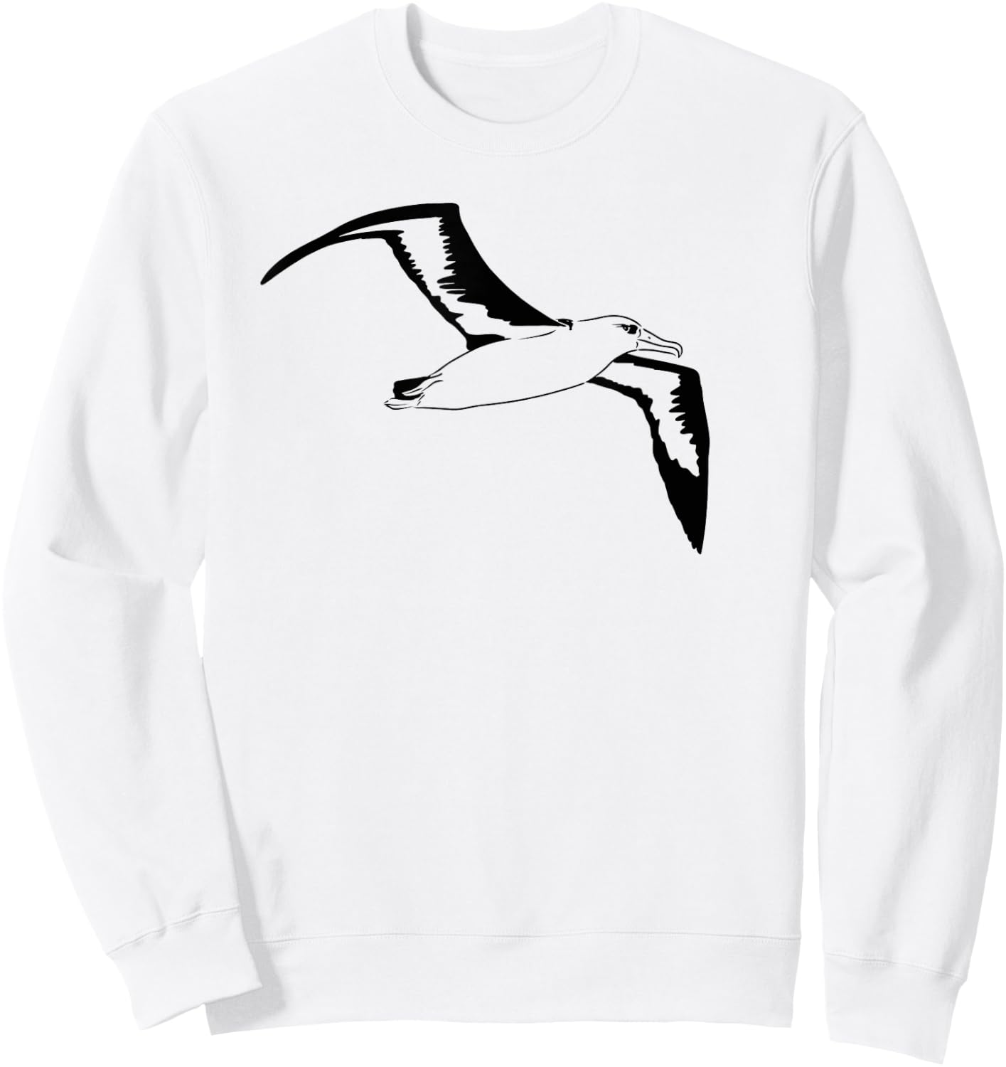 Flying Albatross Bird Seabird Gift Adult Men Women Kids Sweatshirt - Sweatshirt | White
