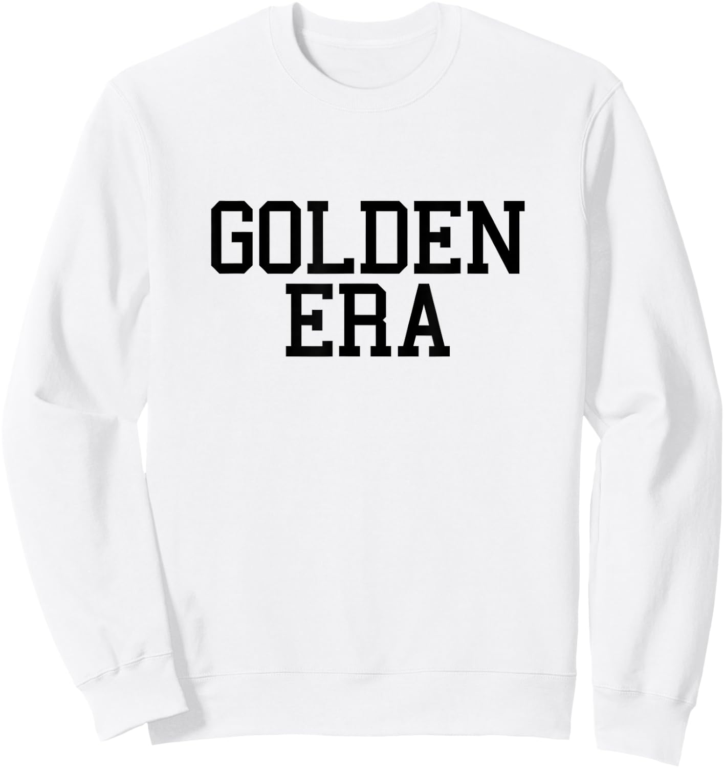 Golden Era Retro Old School Bodybuilding Gift Sweatshirt - Sweatshirt | White