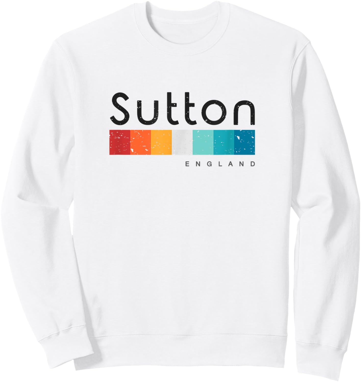Sutton England UK Sweatshirt - Sweatshirt | White