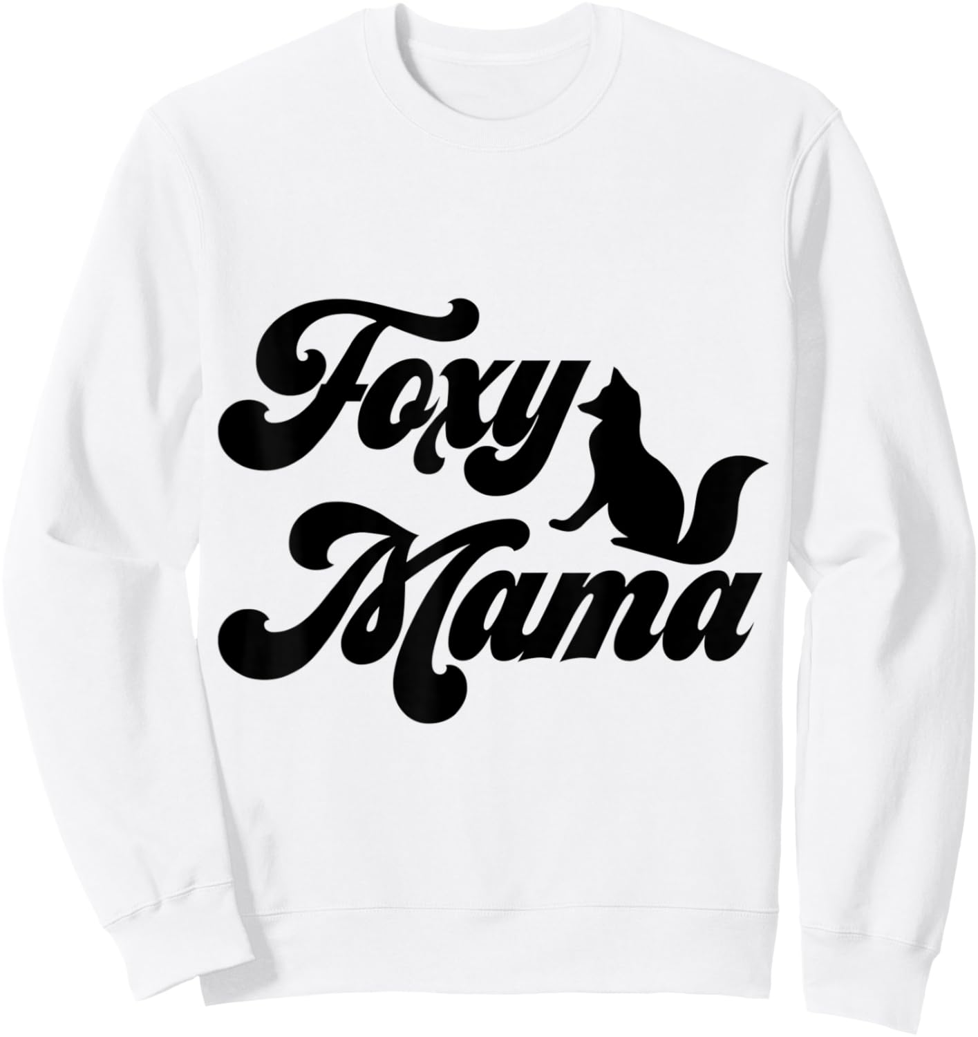 Pet Cute Cute Fennec Foxes Mama Mom Animals Foxy Sweatshirt - Sweatshirt | White
