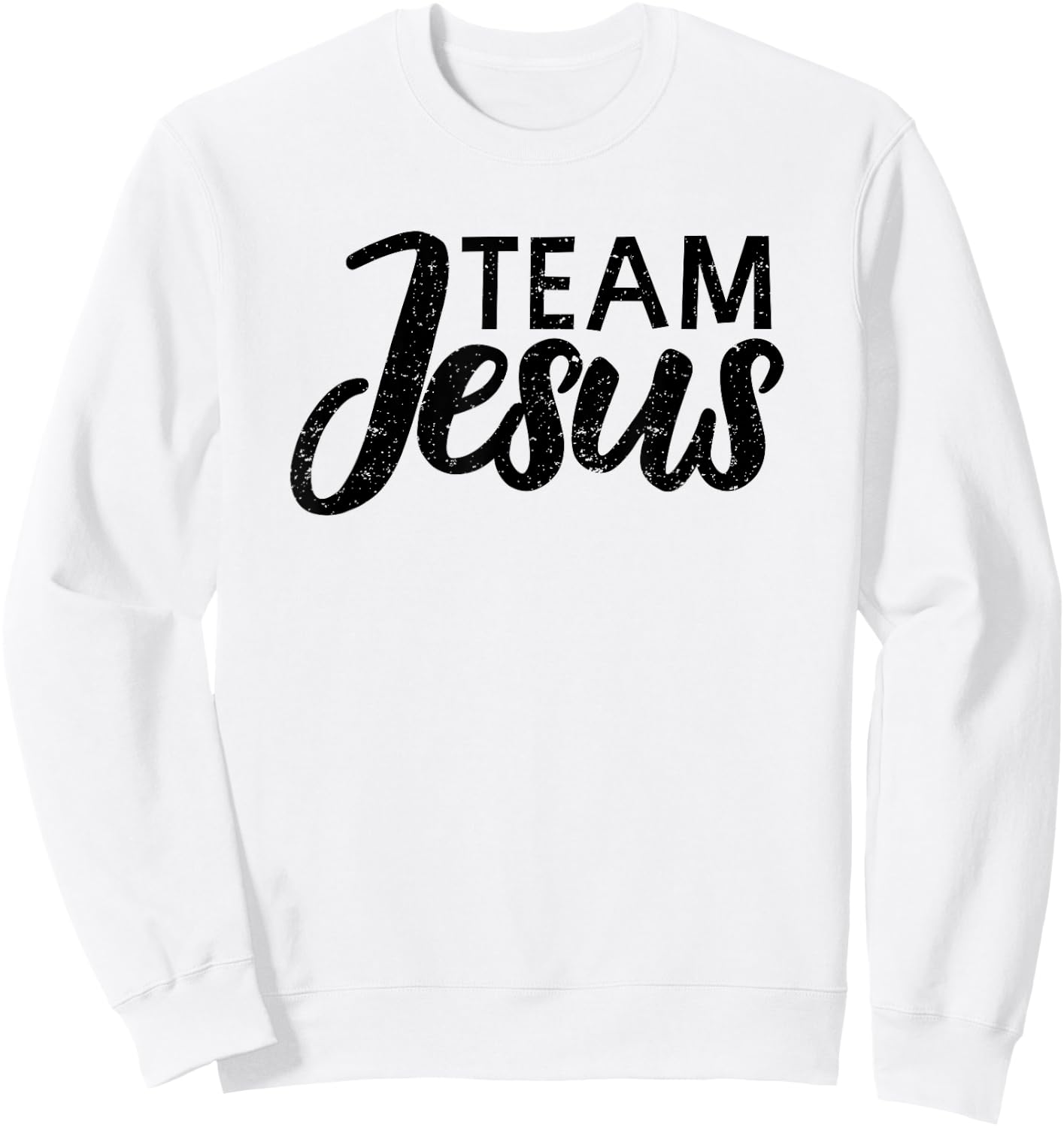 Team Jesus | Christian Jesus Sweatshirt - Sweatshirt | White