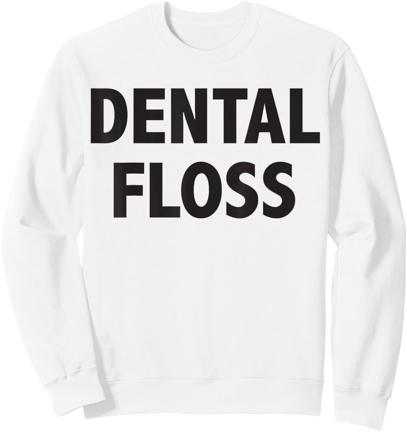 Dental Floss Dentist Halloween Shirt Family Group Matching Sweatshirt - Sweatshirt | White