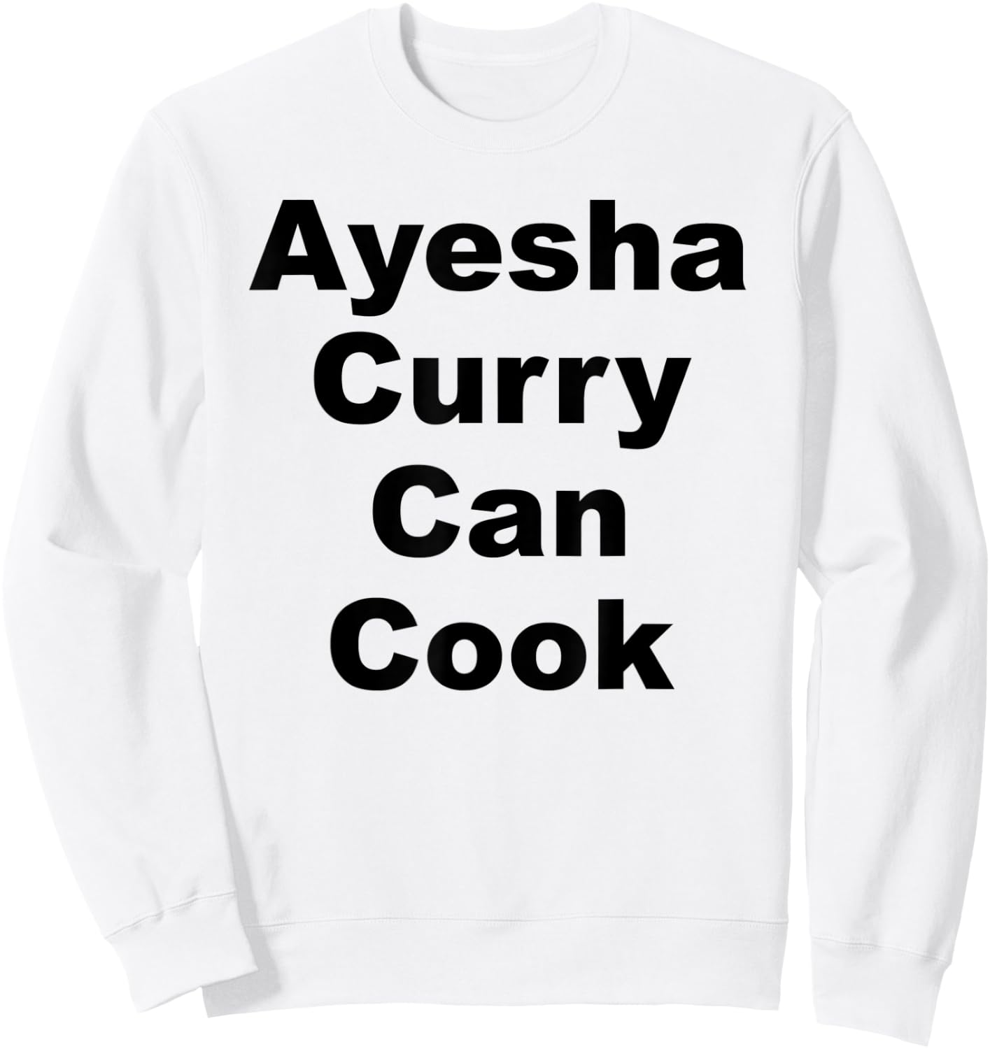 Ayesha Curry Can Cook Sweatshirt - Sweatshirt | White