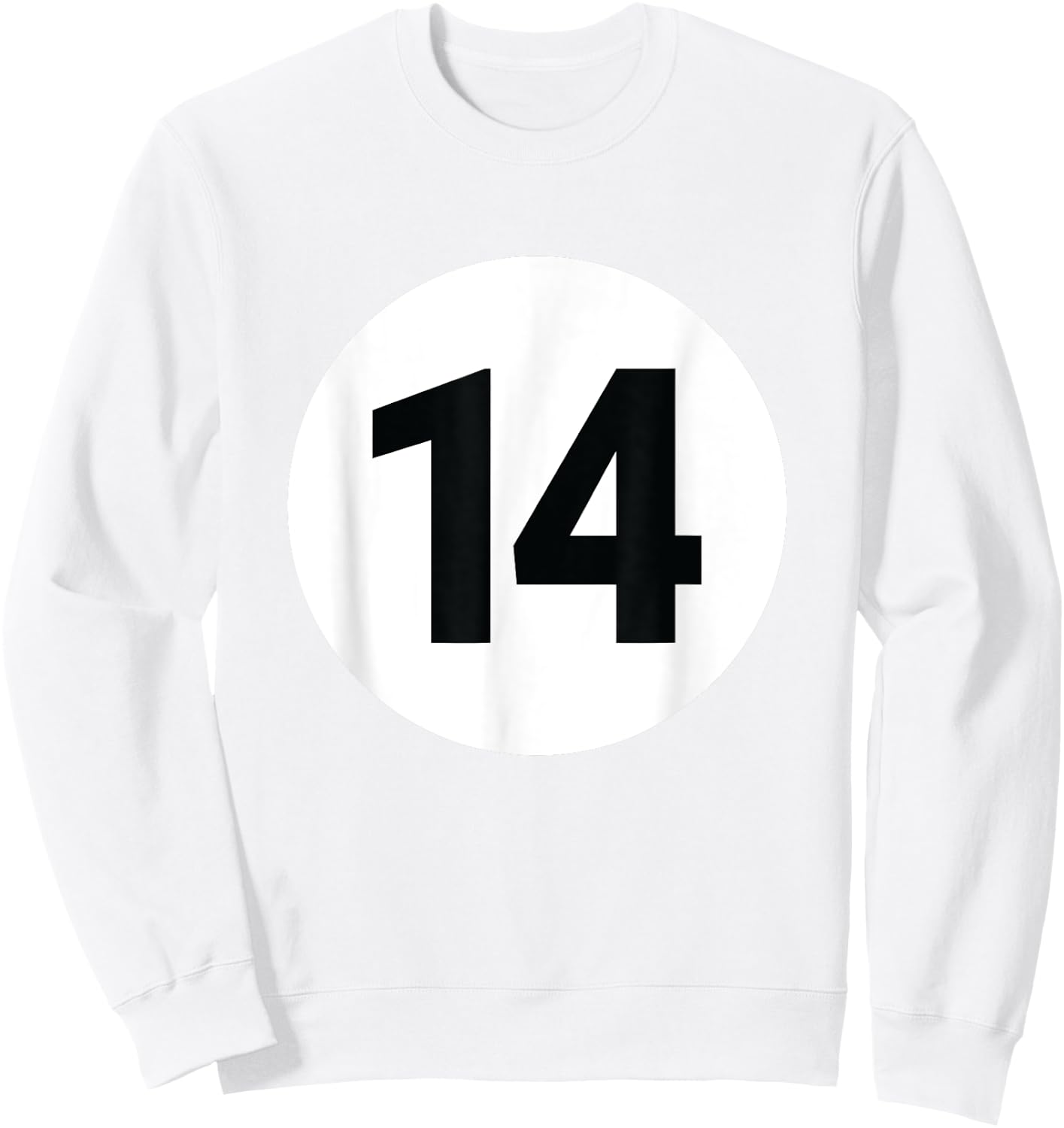 8 Pool Ball 14 Billiards Costume Halloween Group Matching Sweatshirt - Sweatshirt | White