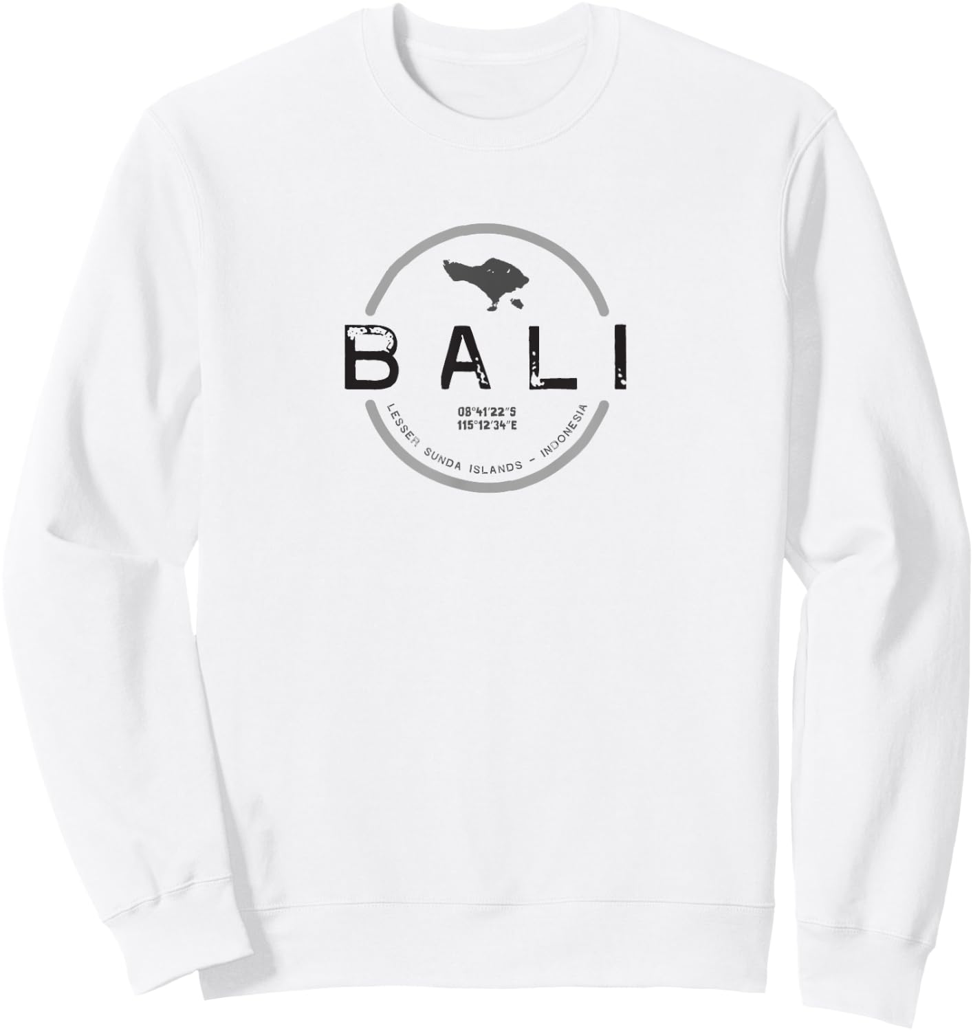 Bali Graphic T Sweatshirt - Sweatshirt | White