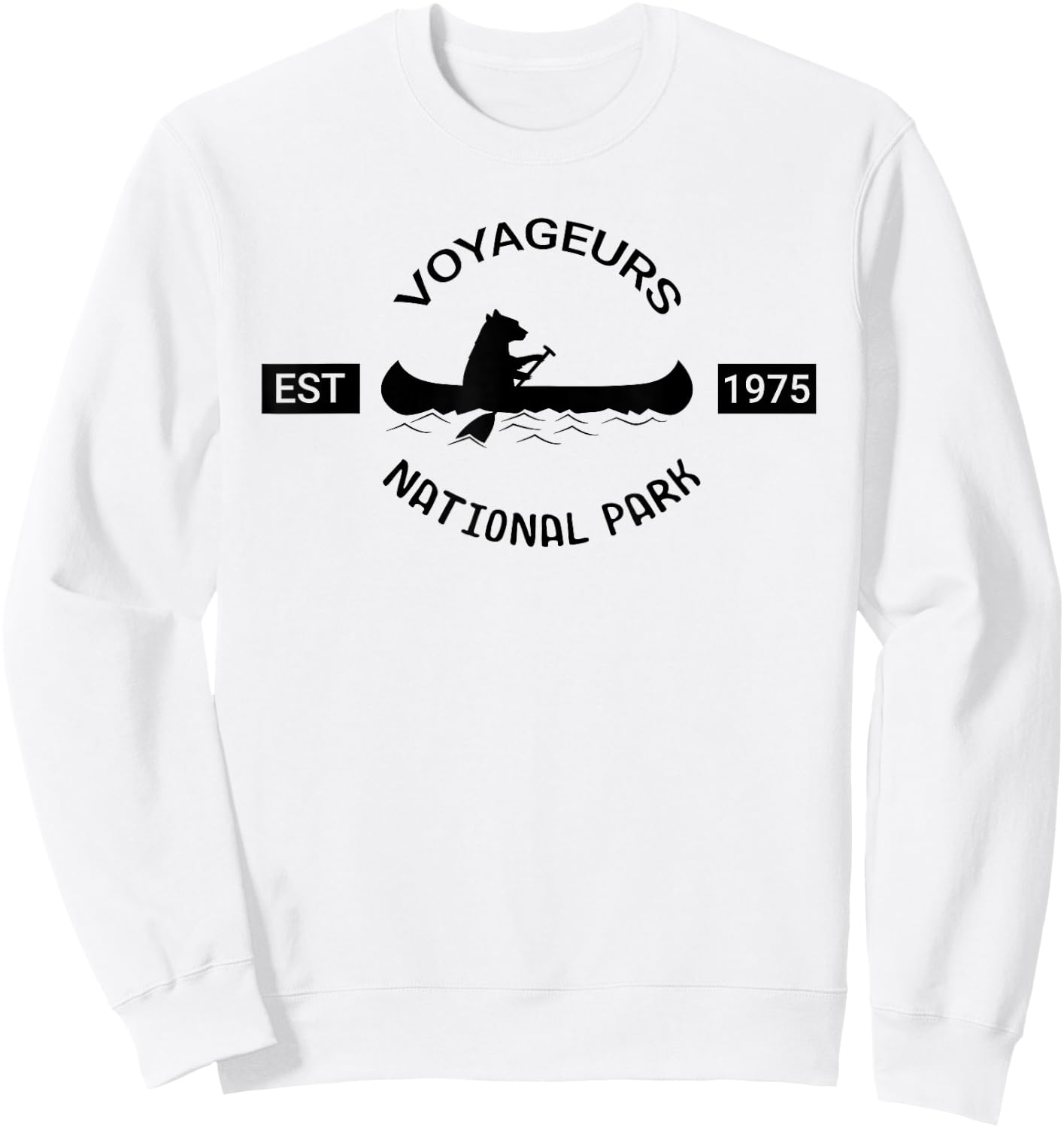 Voyageurs National Park Shirt | Minnesota National Parks Sweatshirt - Sweatshirt | White