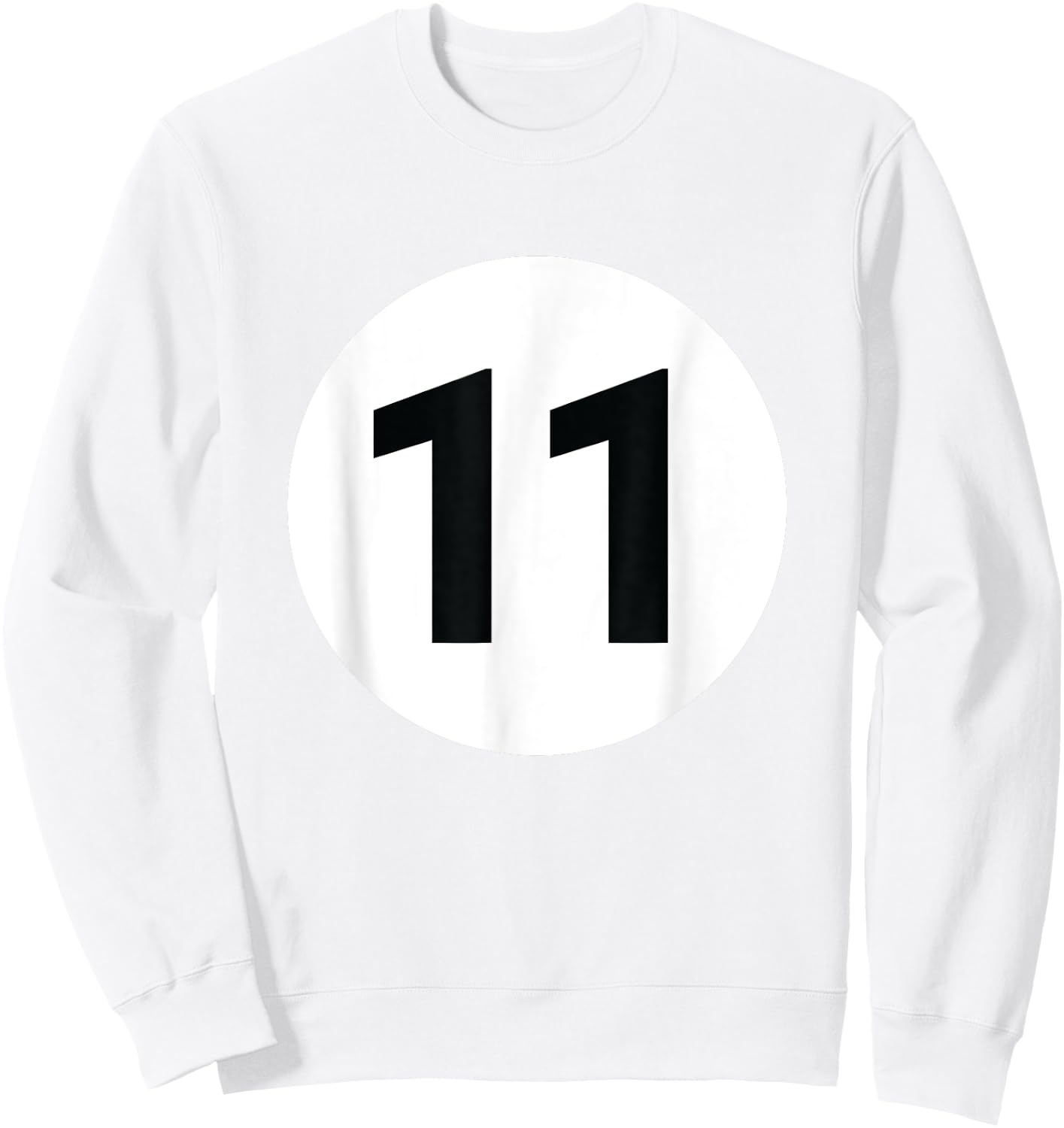 8 Pool Ball 11 Billiards Costume Halloween Group Matching Sweatshirt - Sweatshirt | White