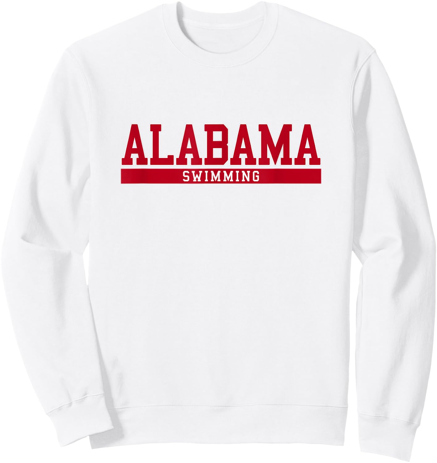Alabama Swimming Sweatshirt - Sweatshirt | White