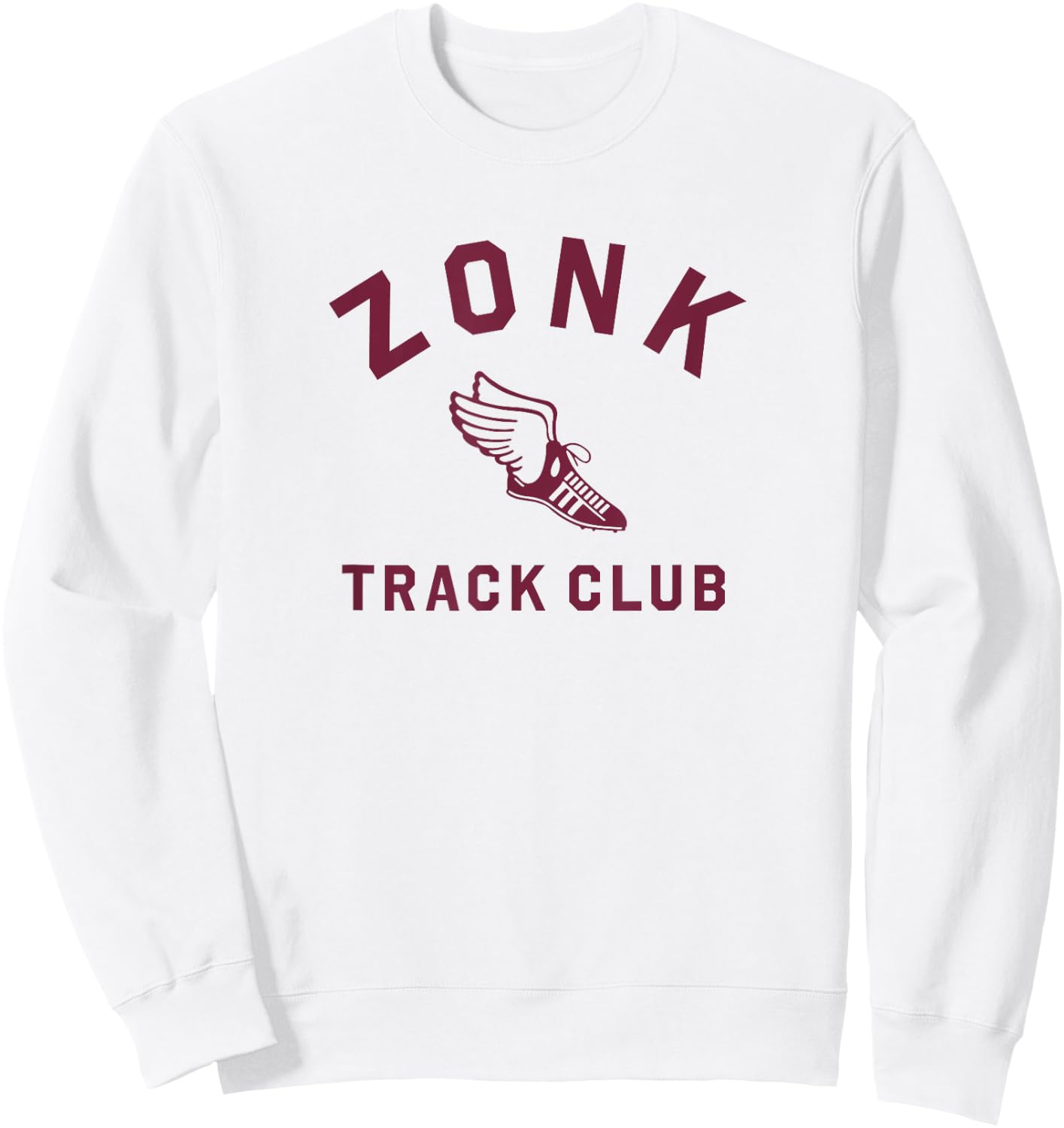 Inkfidel | Zonk Track Club Sweatshirt - Sweatshirt | White