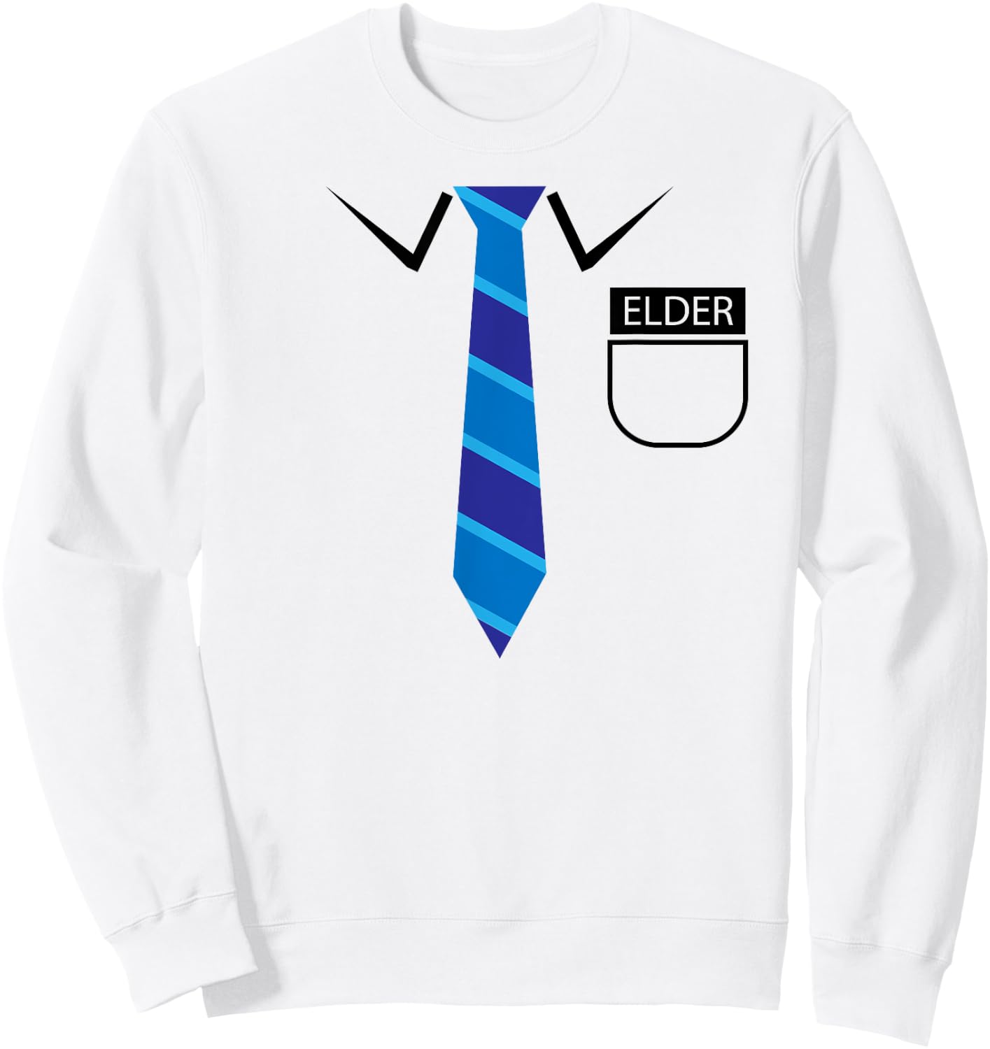 Funny Mormon LDS - Missionary Costume Shirt Sweatshirt - Sweatshirt | White