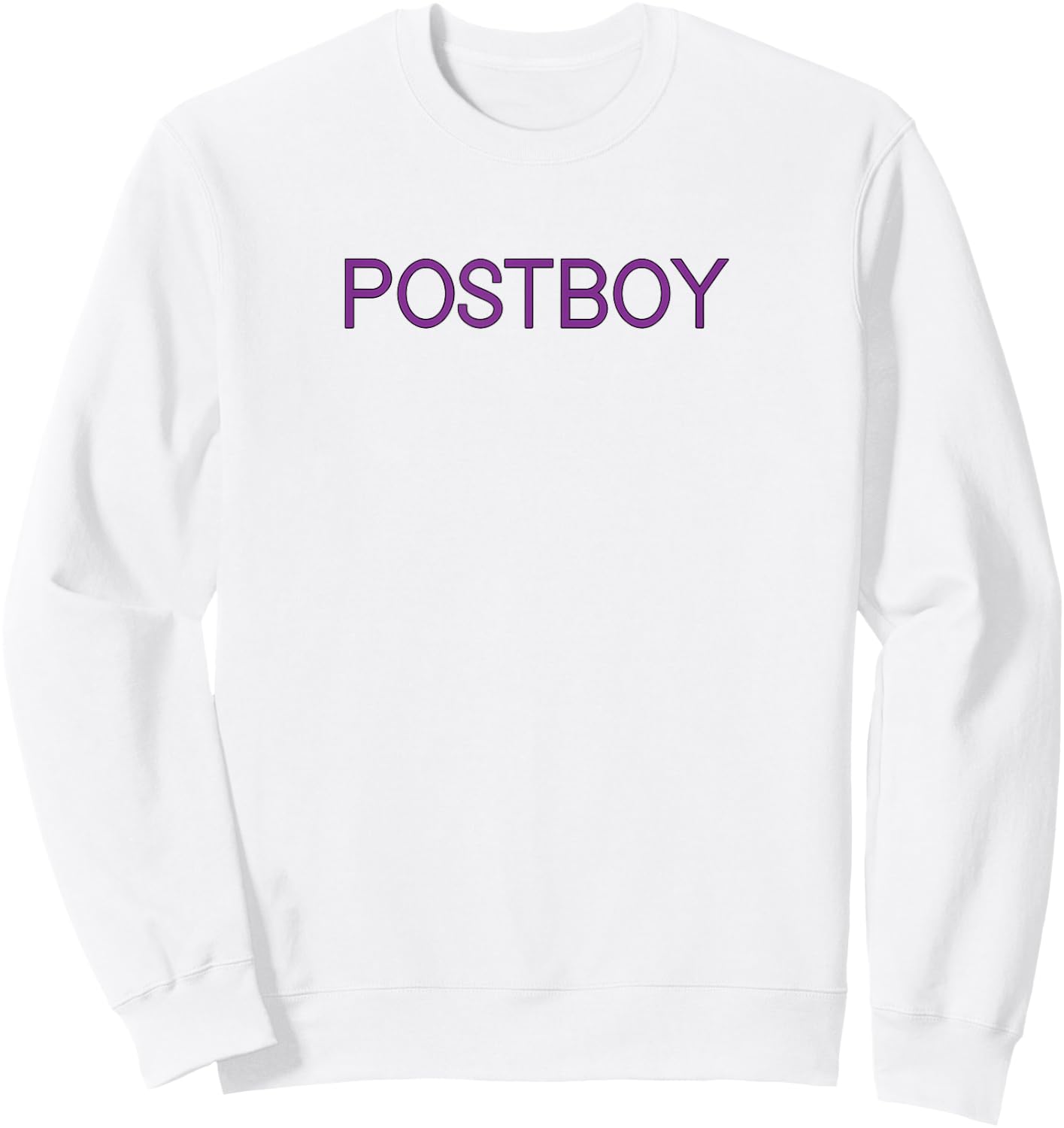 Postboy Men's Yellow Classic Fit Sweatshirt - Sweatshirt | White