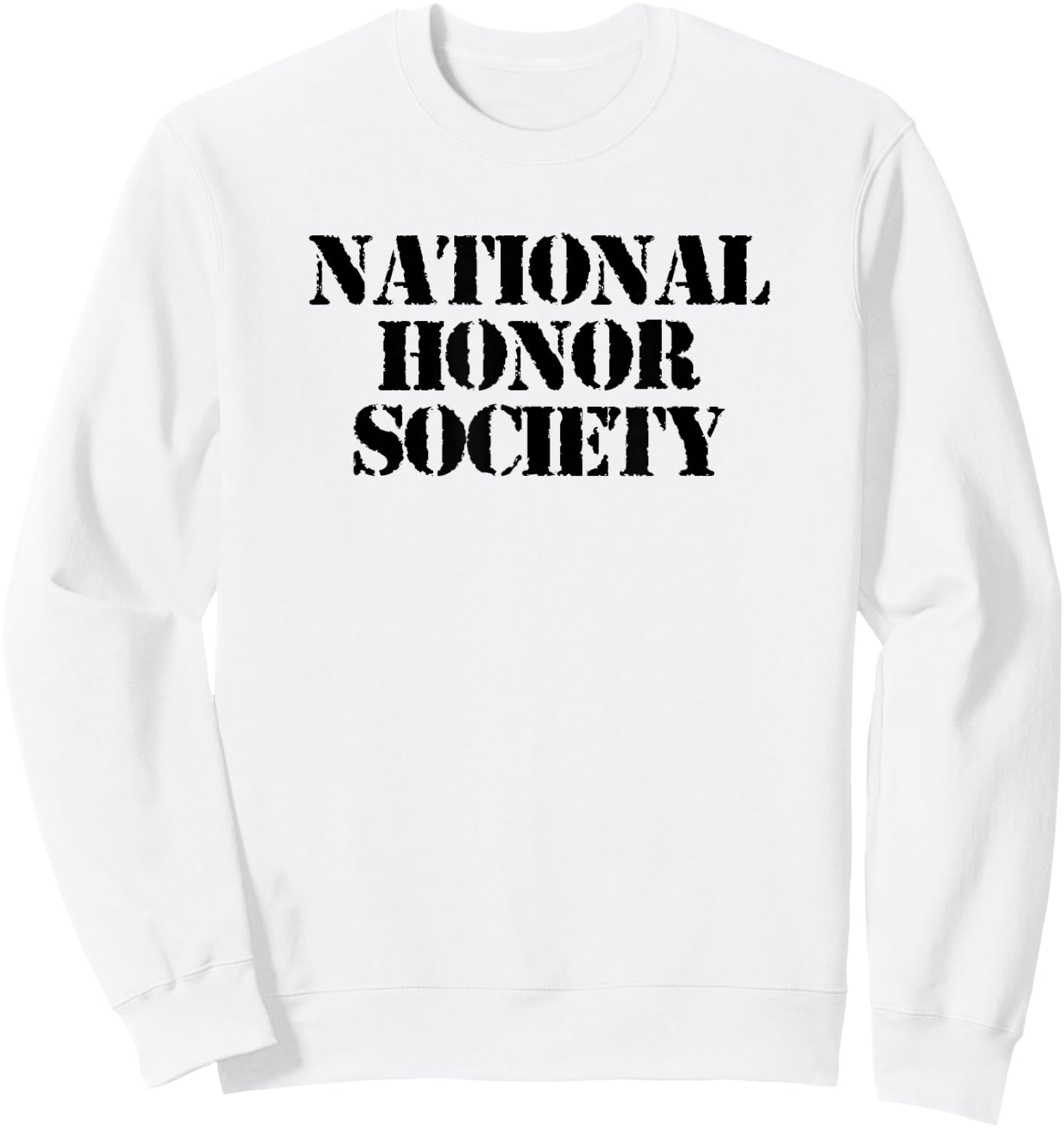 National Honor Society Club Sweatshirt - Sweatshirt | White